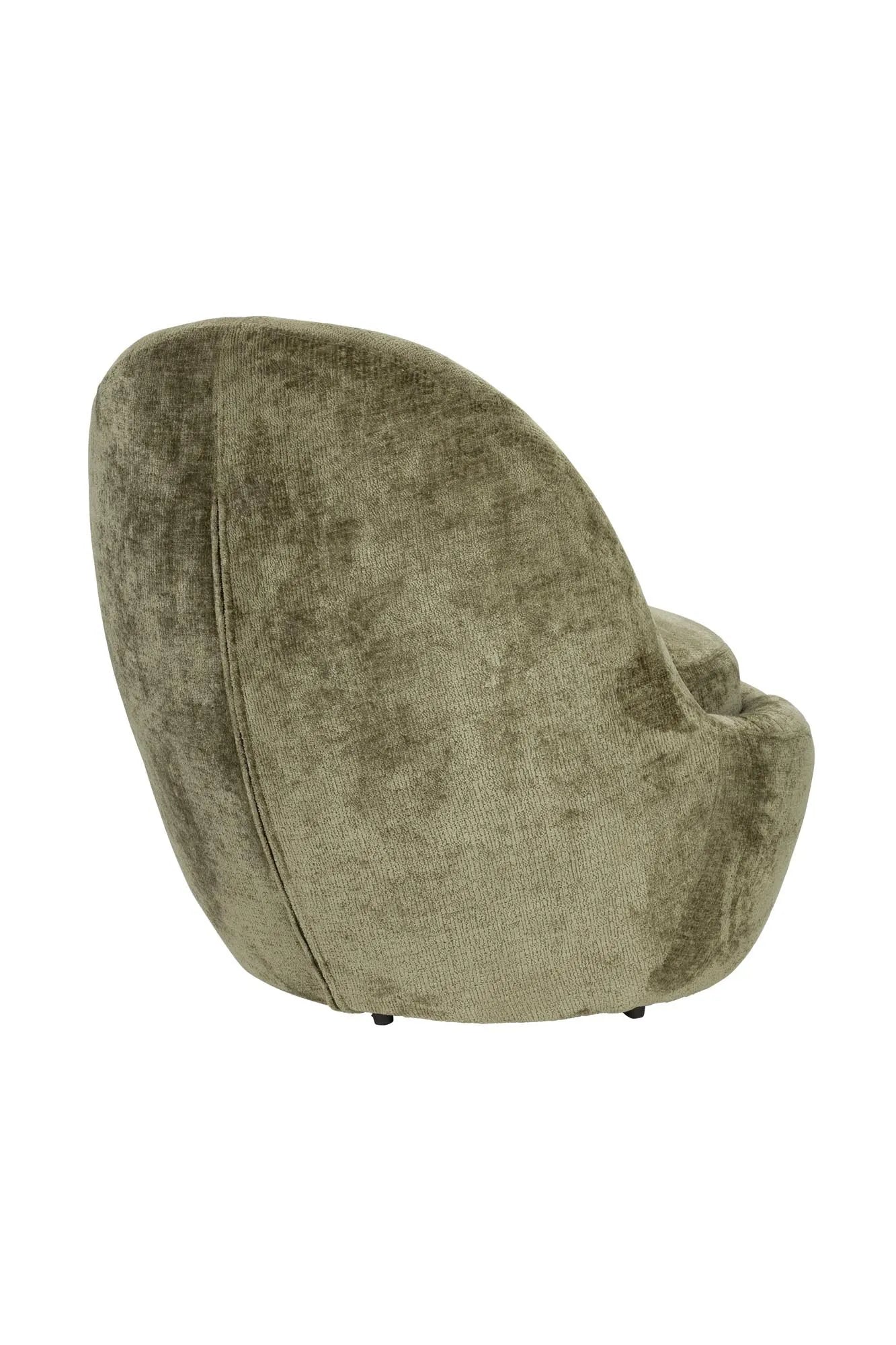 Der Nash Sessel vereint modernes Design mit Komfort, dank hochwertigem Polyesterbezug und ergonomischer Polsterung.