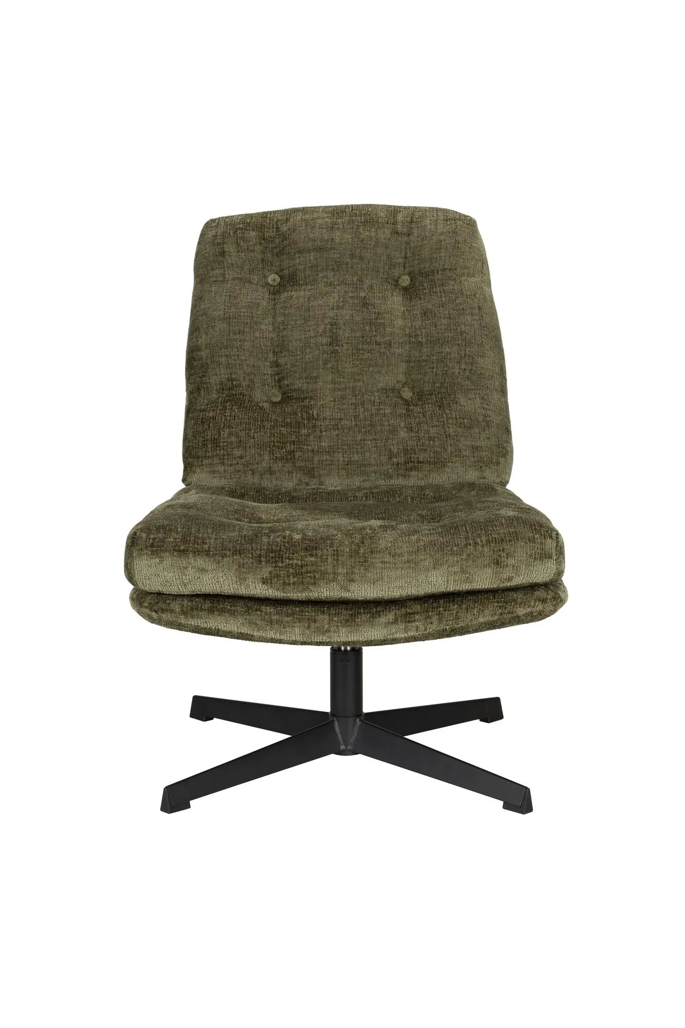 Der Kai Sessel vereint modernes Design mit Komfort, dank hochwertigem Polyesterbezug und optimaler Polsterung.