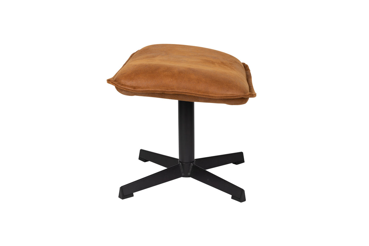 HOCKER JOHN in Braun präsentiert im Onlineshop von KAQTU Design AG. Ottoman ist von White Label Living