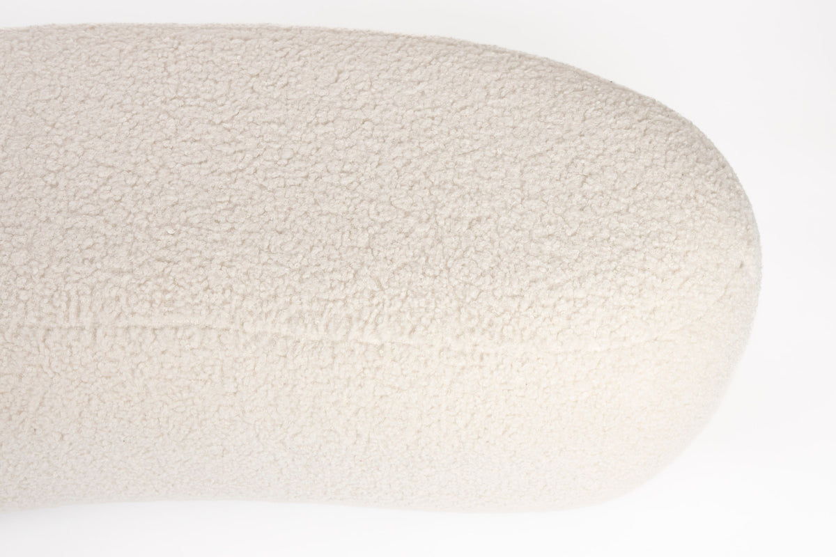 Hocker Noxx in Weiss präsentiert im Onlineshop von KAQTU Design AG. Hocker ist von White Label Living