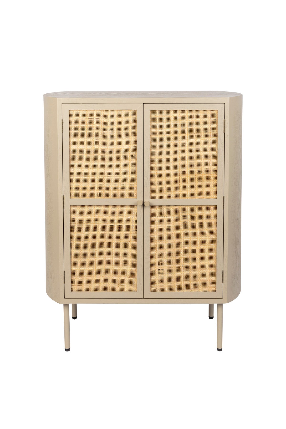 Cabinet Amaya Low 2do in beige präsentiert im Onlineshop von KAQTU Design AG. Cabinet ist von White Label Living