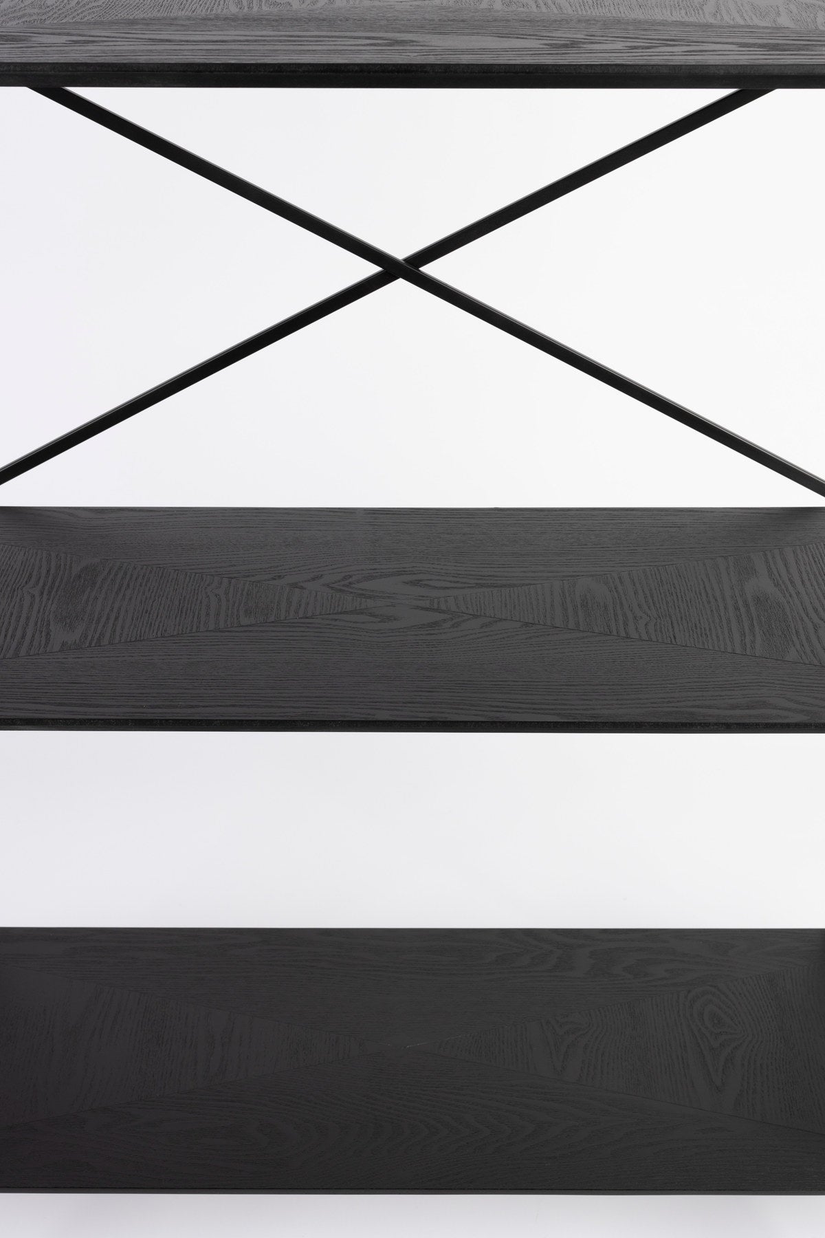 Regal Cabinet Marcio in Schwarz präsentiert im Onlineshop von KAQTU Design AG. Cabinet ist von White Label Living