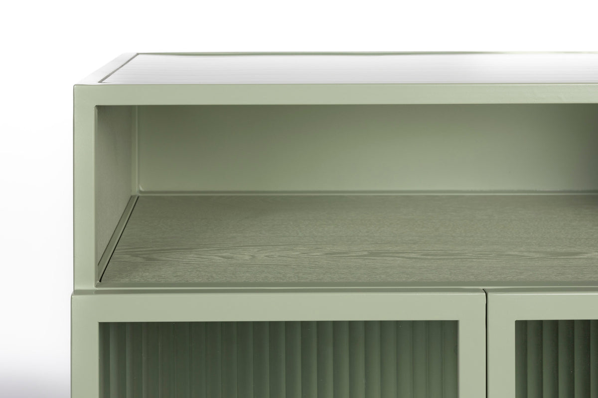 Cabinet Herbe Large in Grün präsentiert im Onlineshop von KAQTU Design AG. Cabinet ist von White Label Living