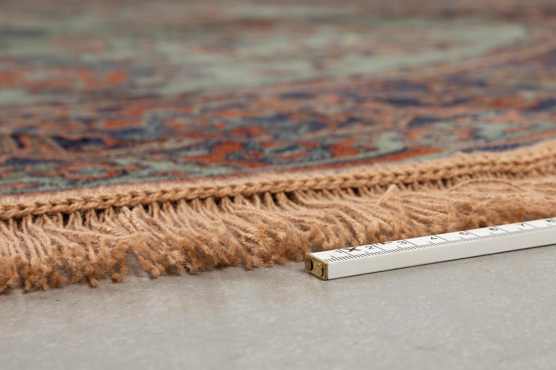 Teppich Raz rund in Grün präsentiert im Onlineshop von KAQTU Design AG. Teppich ist von White Label Living