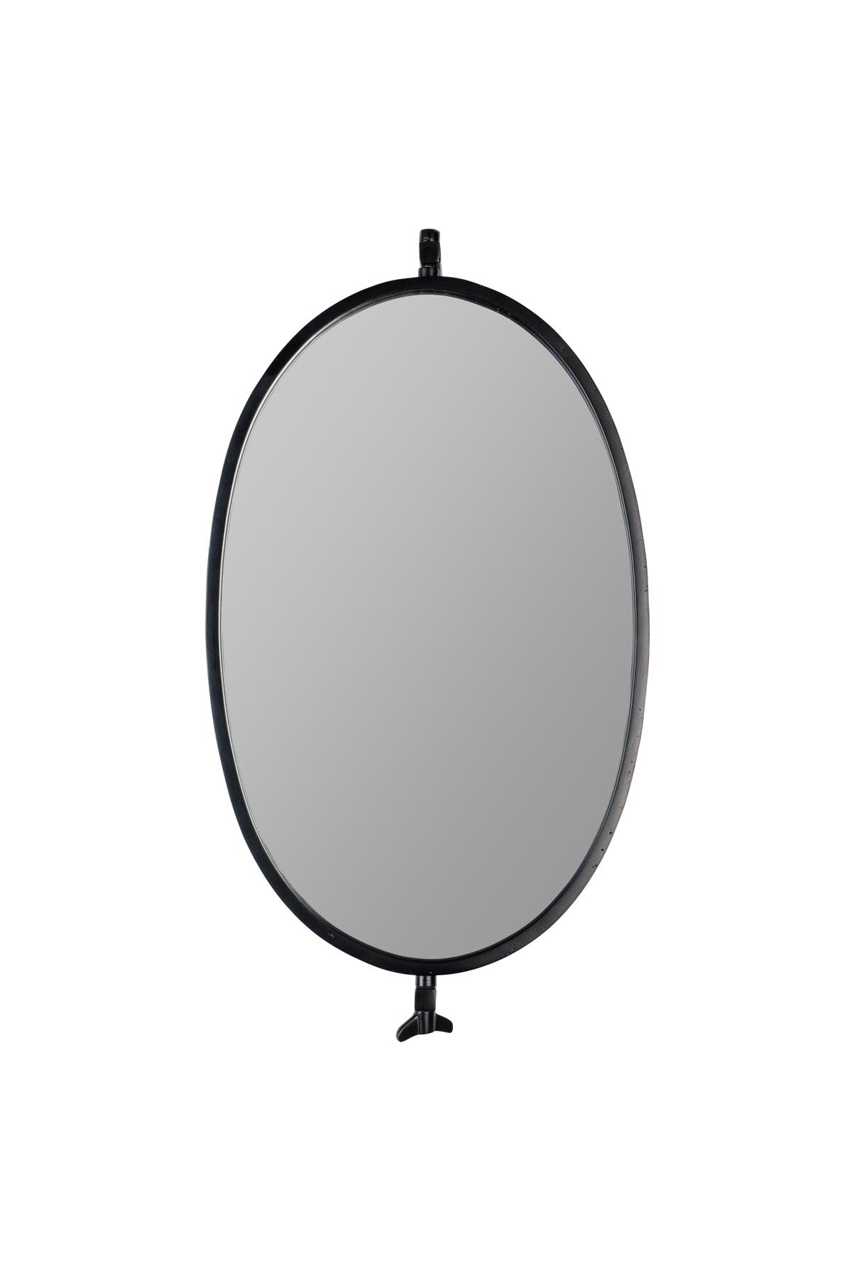 Spiegel LARA in Schwarz präsentiert im Onlineshop von KAQTU Design AG. Wandspiegel ist von White Label Living