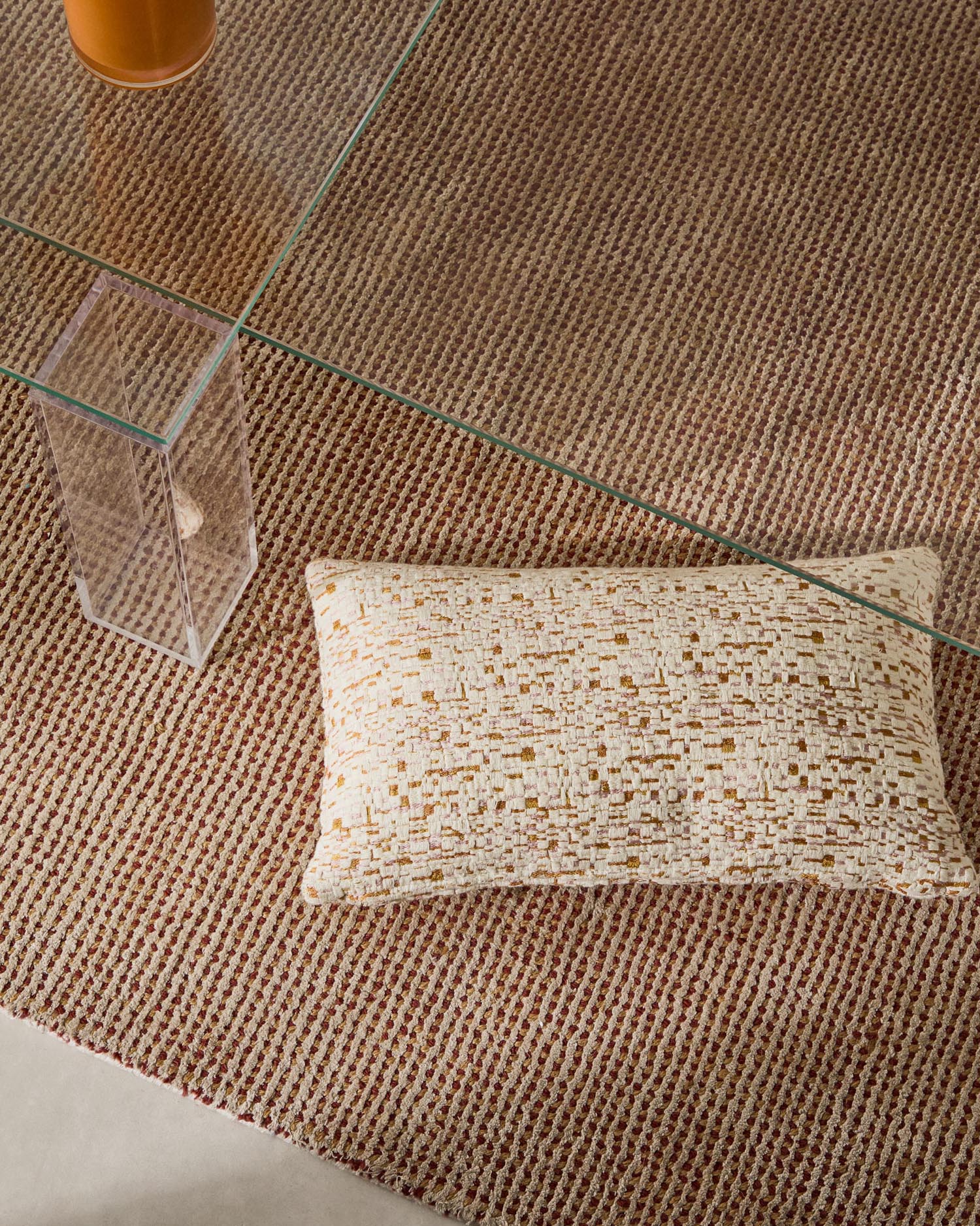 Kissenbezug Manma Jacquard mehrfarbig 30 x 50 cm in Mehrfarbig präsentiert im Onlineshop von KAQTU Design AG. Deko Kissenbezug ist von Kave Home