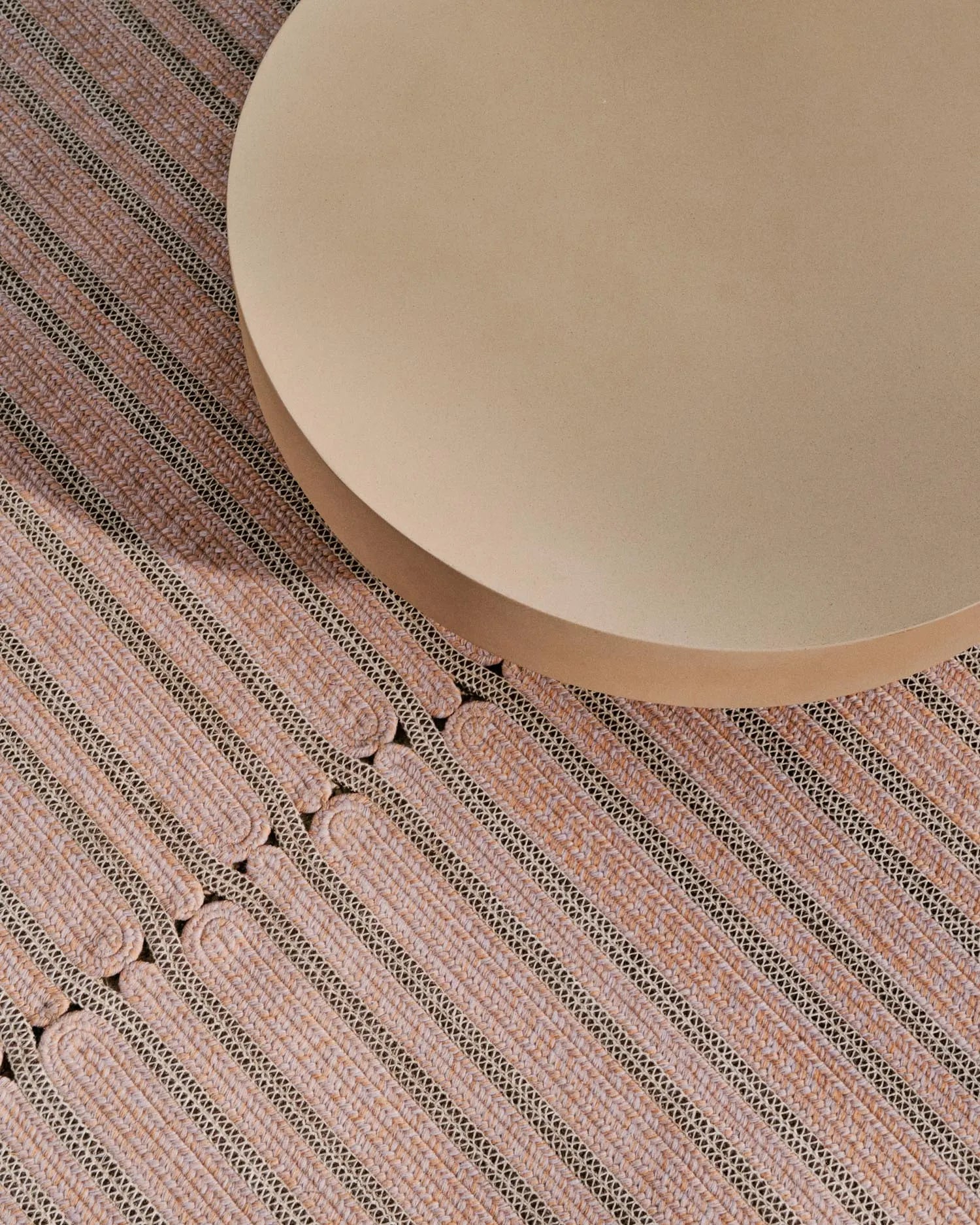 Teppich Olivan 100 % PET hellorange 200 x 300 cm in Hellorange präsentiert im Onlineshop von KAQTU Design AG. Teppich ist von Kave Home