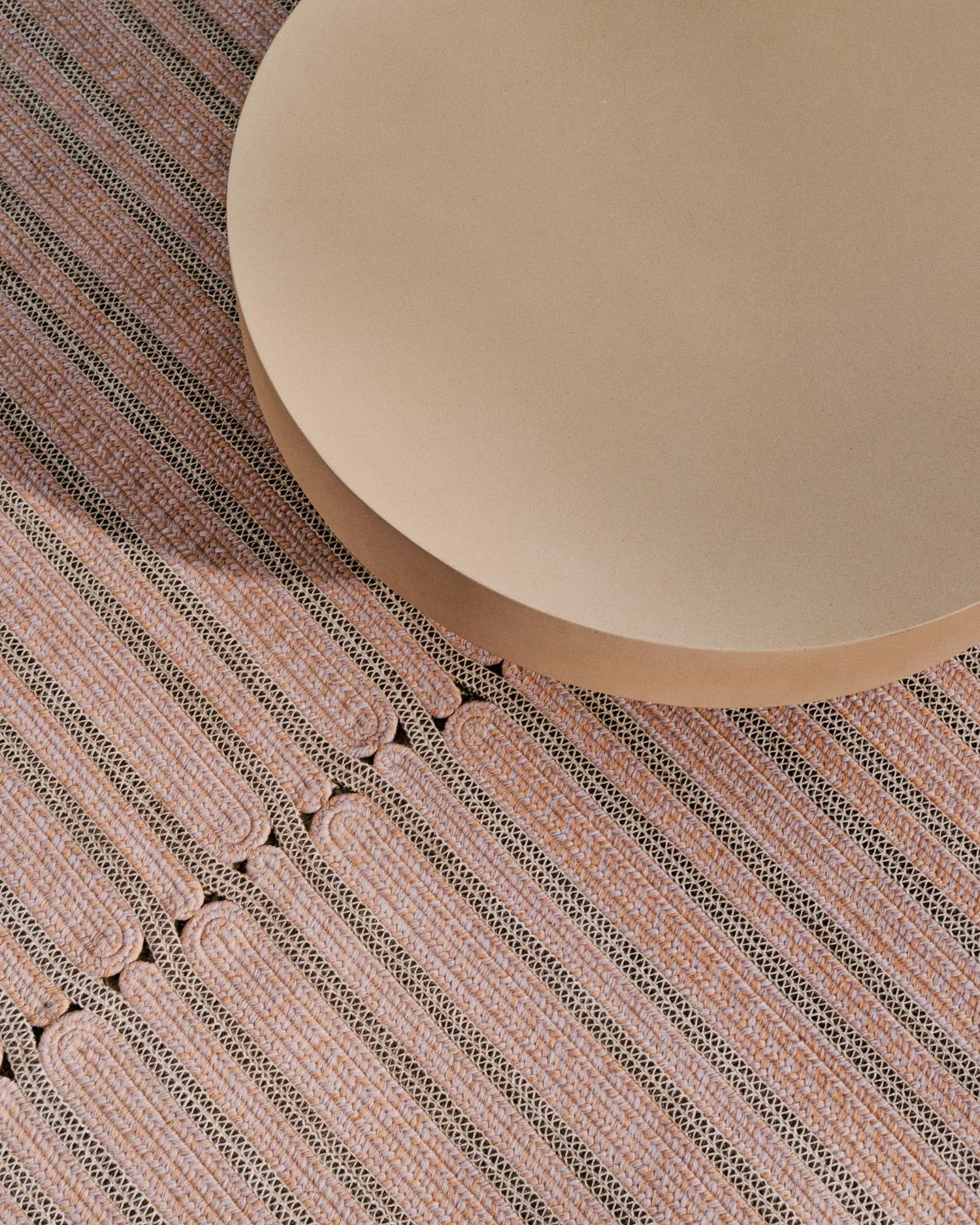 Carpet Olivan 100 % PET light orange 200 x 300 cm