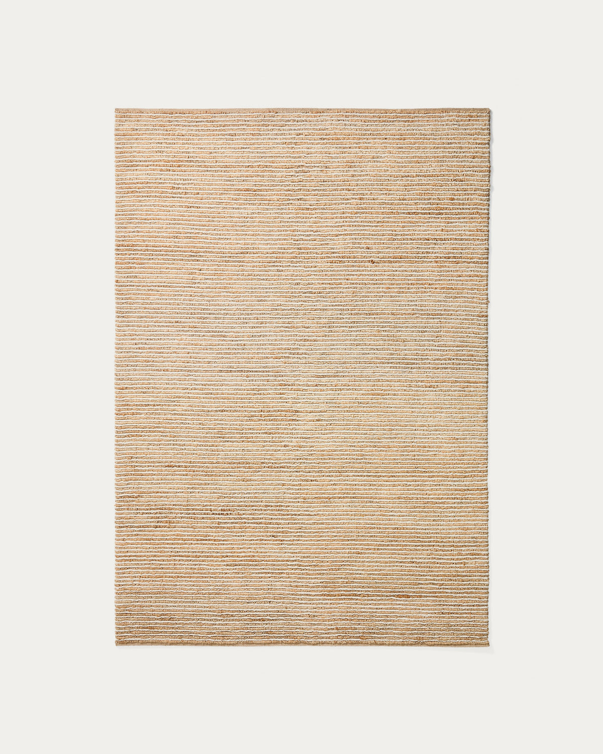 Teppich Derule aus Jute und Wolle in Beige 230 x 160 cm in Natur präsentiert im Onlineshop von KAQTU Design AG. Teppich ist von Kave Home