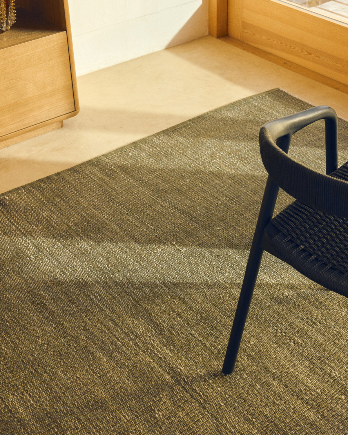 Teppich Tirla aus 100 % PET in Grün 200 x 300 cm in Grün präsentiert im Onlineshop von KAQTU Design AG. Teppich ist von Kave Home