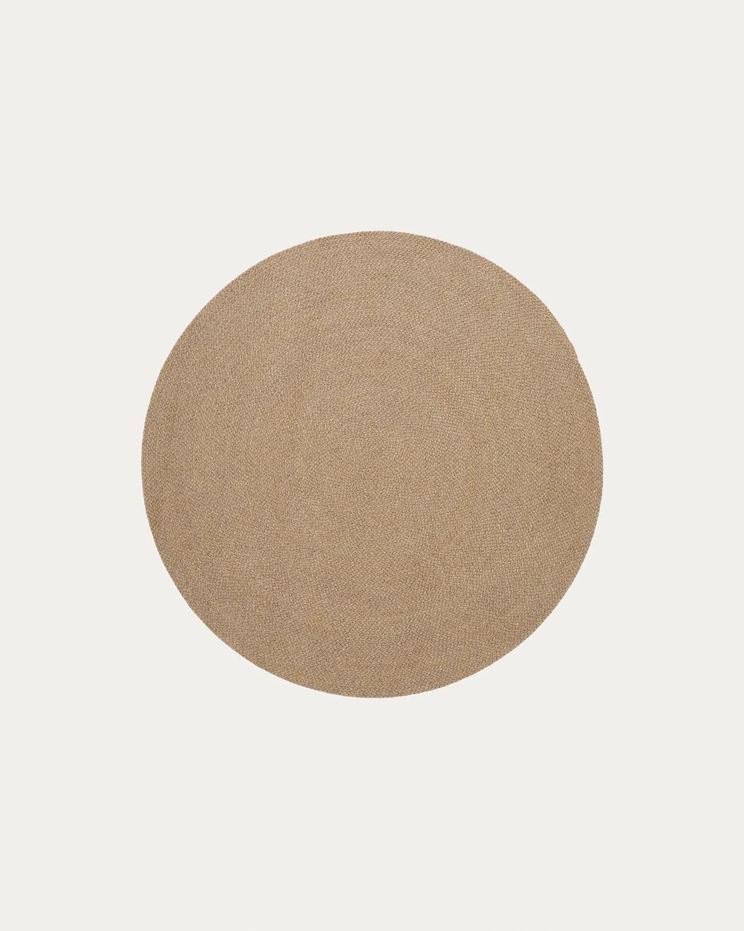 Teppich Despas aus synthetischen Fasern beige Ø150 cm   in Beige präsentiert im Onlineshop von KAQTU Design AG. Teppich ist von Kave Home