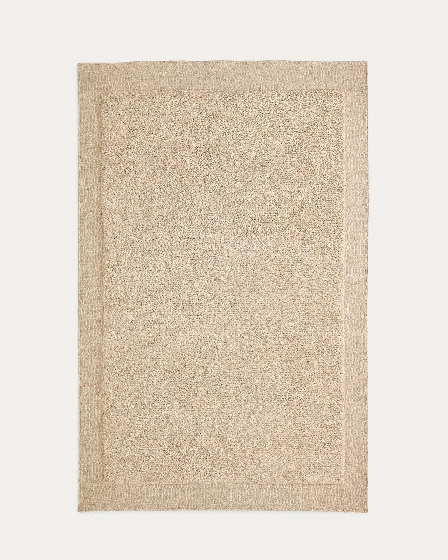 Wollteppich Marely, beige, 300 x 200 cm in Beige präsentiert im Onlineshop von KAQTU Design AG. Teppich ist von Kave Home