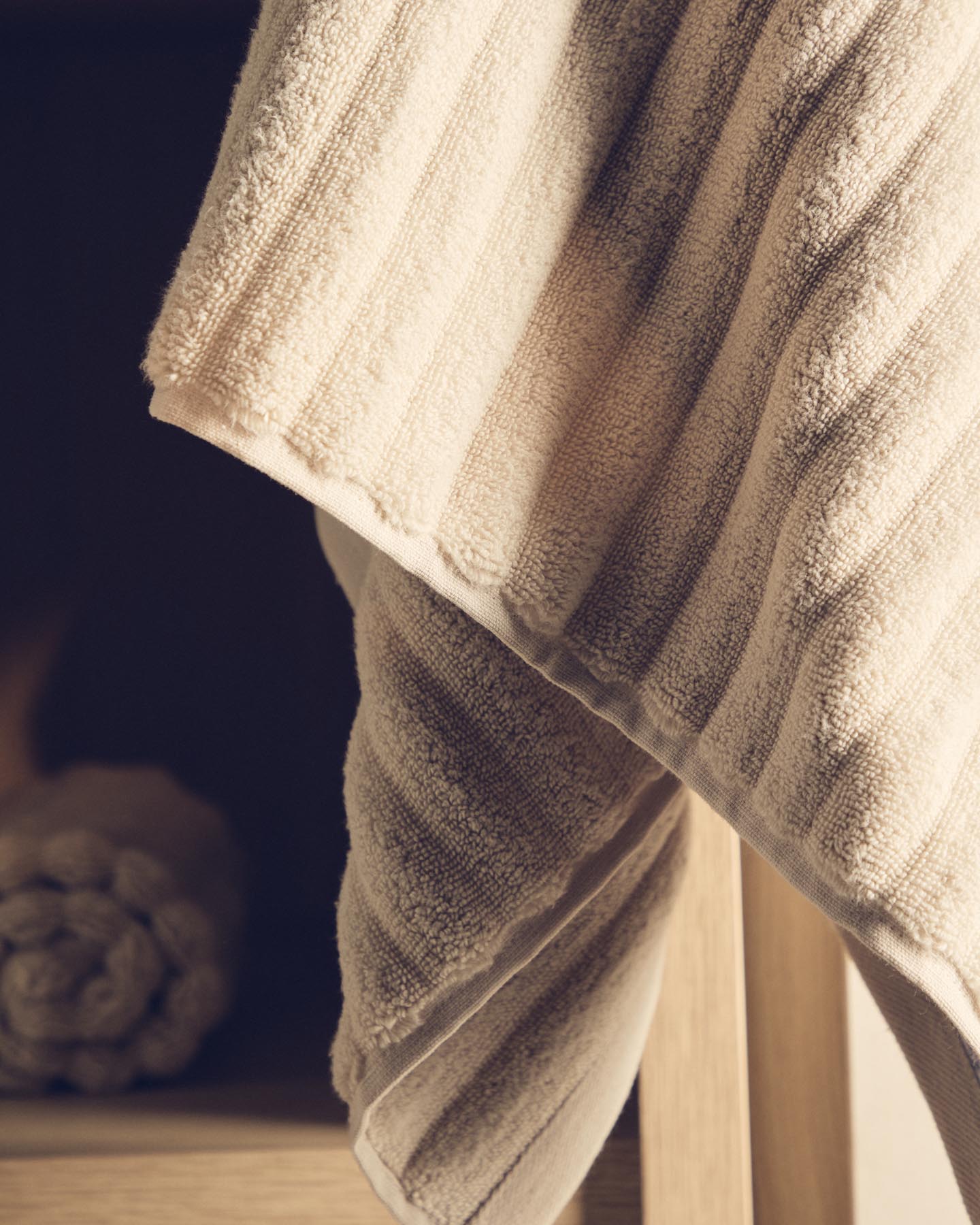 Badetuch Navira aus 100 % Baumwolle, hellgrün, 70 X 140 cm in Hellgrün präsentiert im Onlineshop von KAQTU Design AG. Badetuch ist von Kave Home