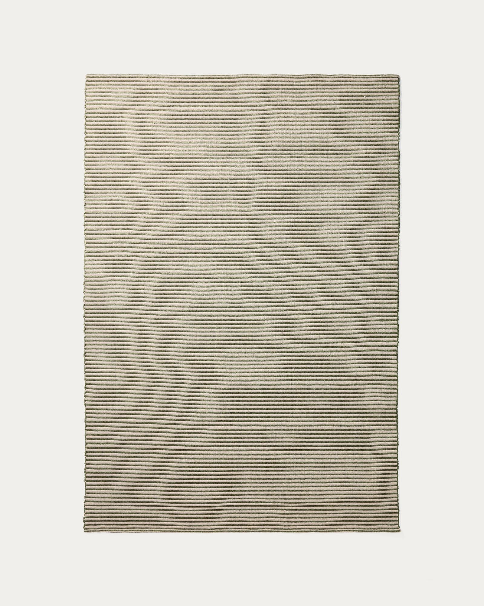 Teppich Ardelia aus Synthetikfasern grün/beige 160 x 230 cm in Grün präsentiert im Onlineshop von KAQTU Design AG. Outdoor Teppich ist von Kave Home