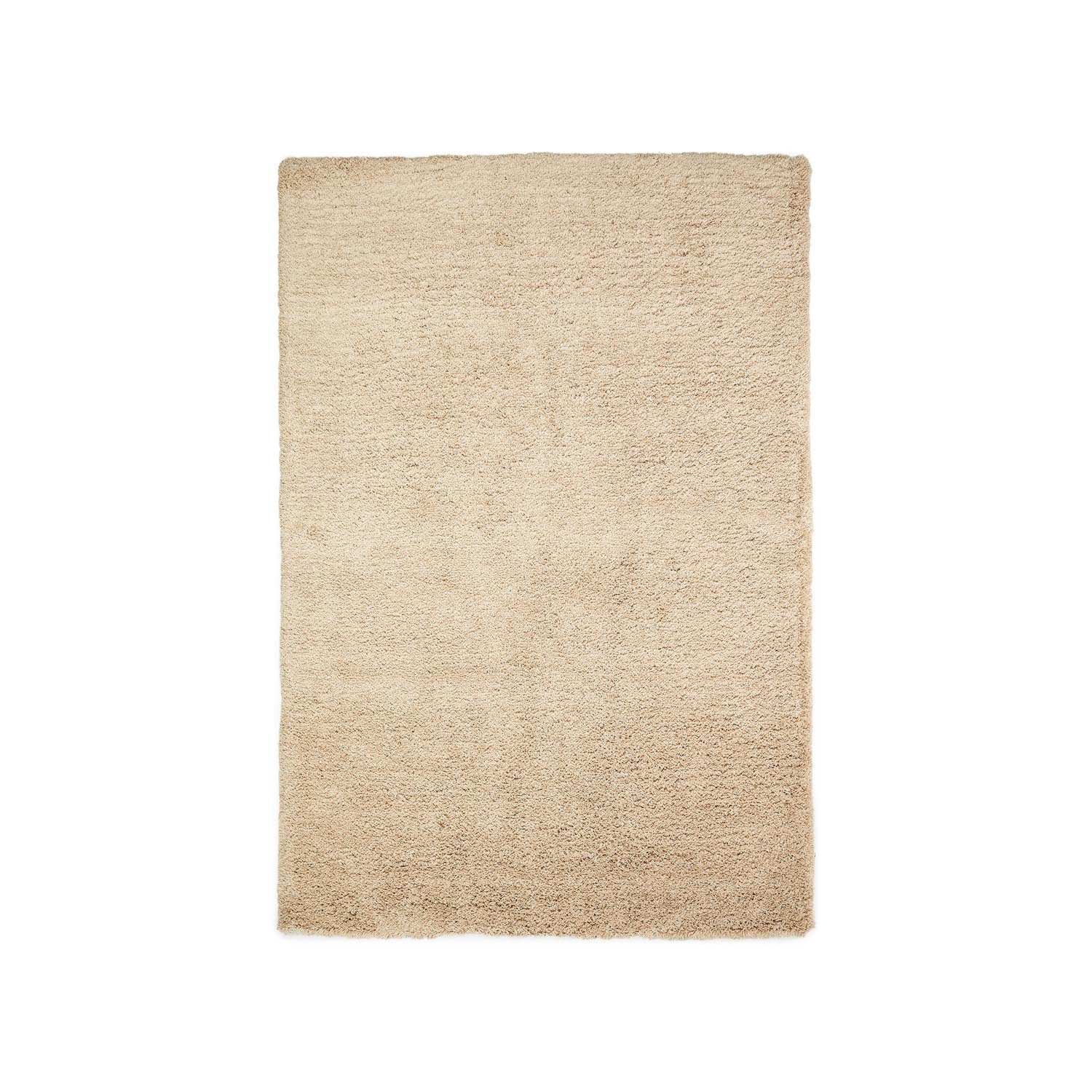 Eleganter Neade Teppich 200x300 cm in Beige, aus Baumwolle & Polyester. Stilvoll, langlebig, pflegeleicht. Perfekt für jedes Zuhause.