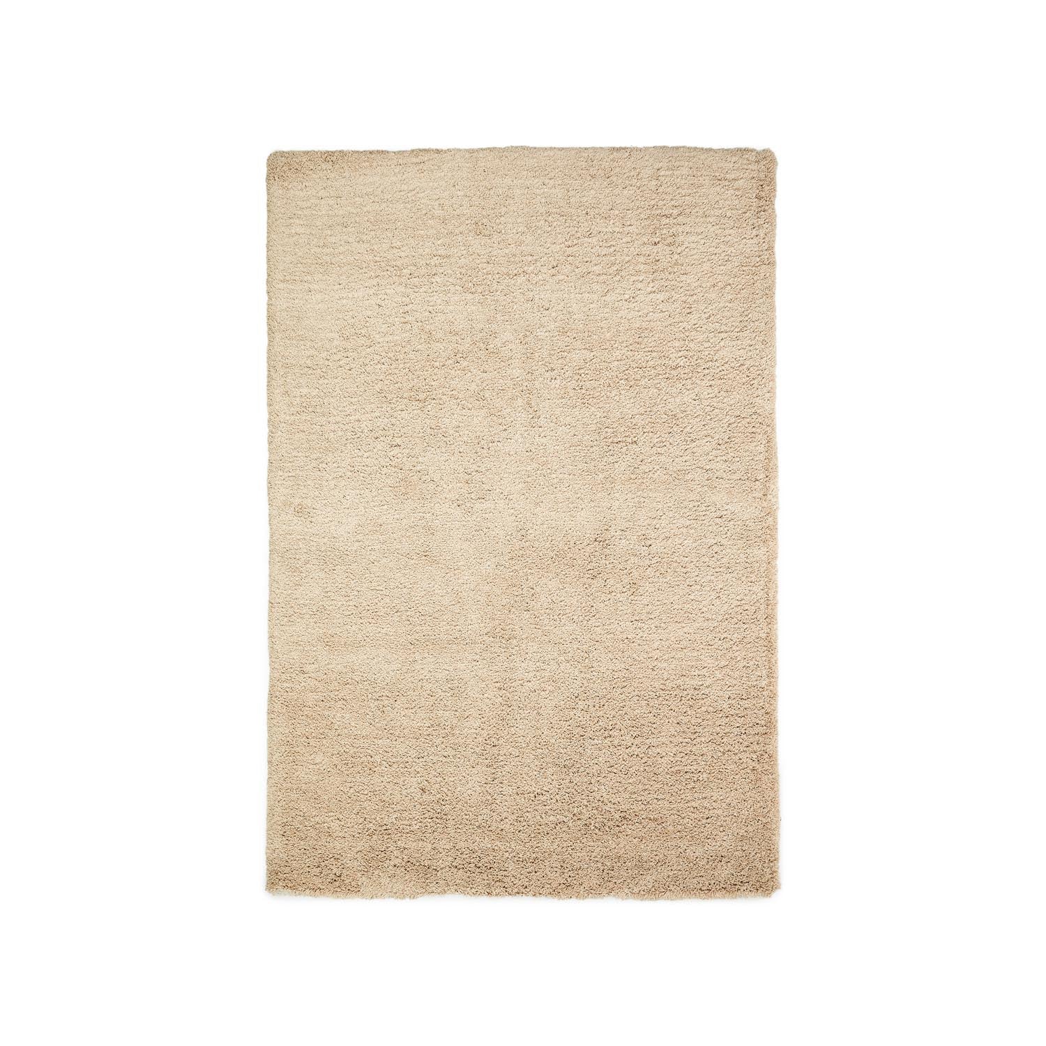 Neade Teppich aus  Baumwolle und Polyester in Beige 200 x 300 cm