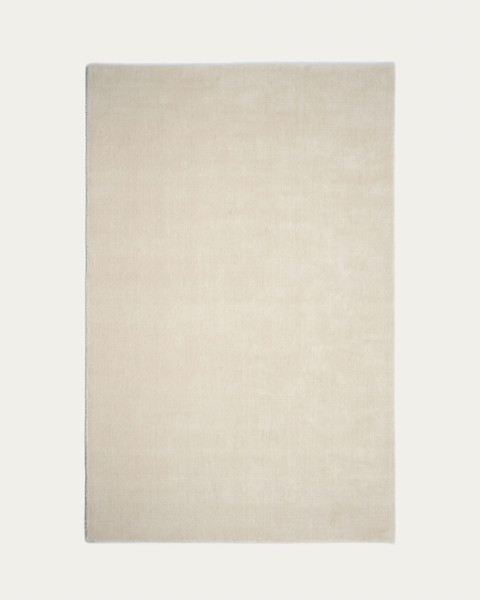 Mascarell Teppich aus Baumwolle und Polyester Weiss 200 x 300 cm