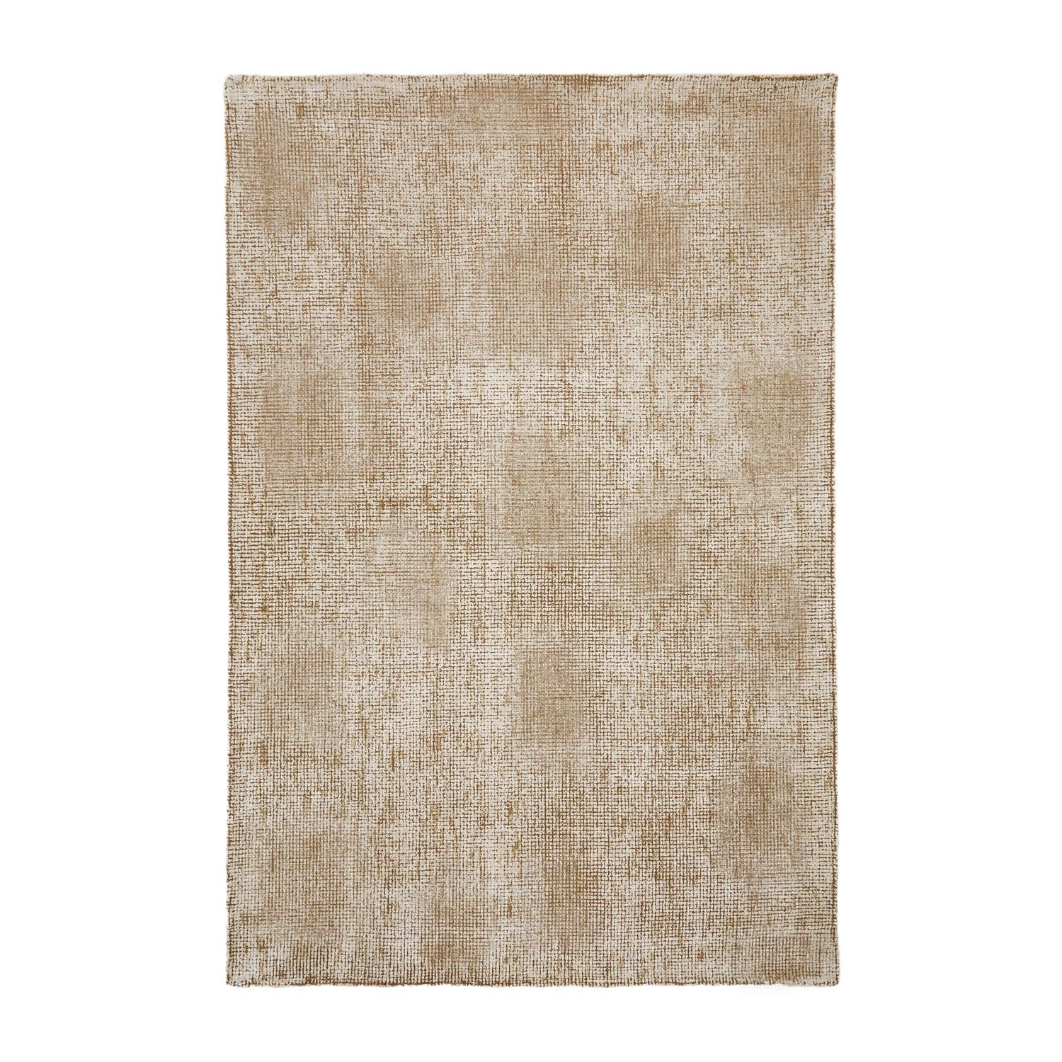 Eleganter Susi Teppich aus Wolle und Bambusviskose in Grün, 200x300 cm, von Kave Home. Perfekt für stilvolle Wohnräume.