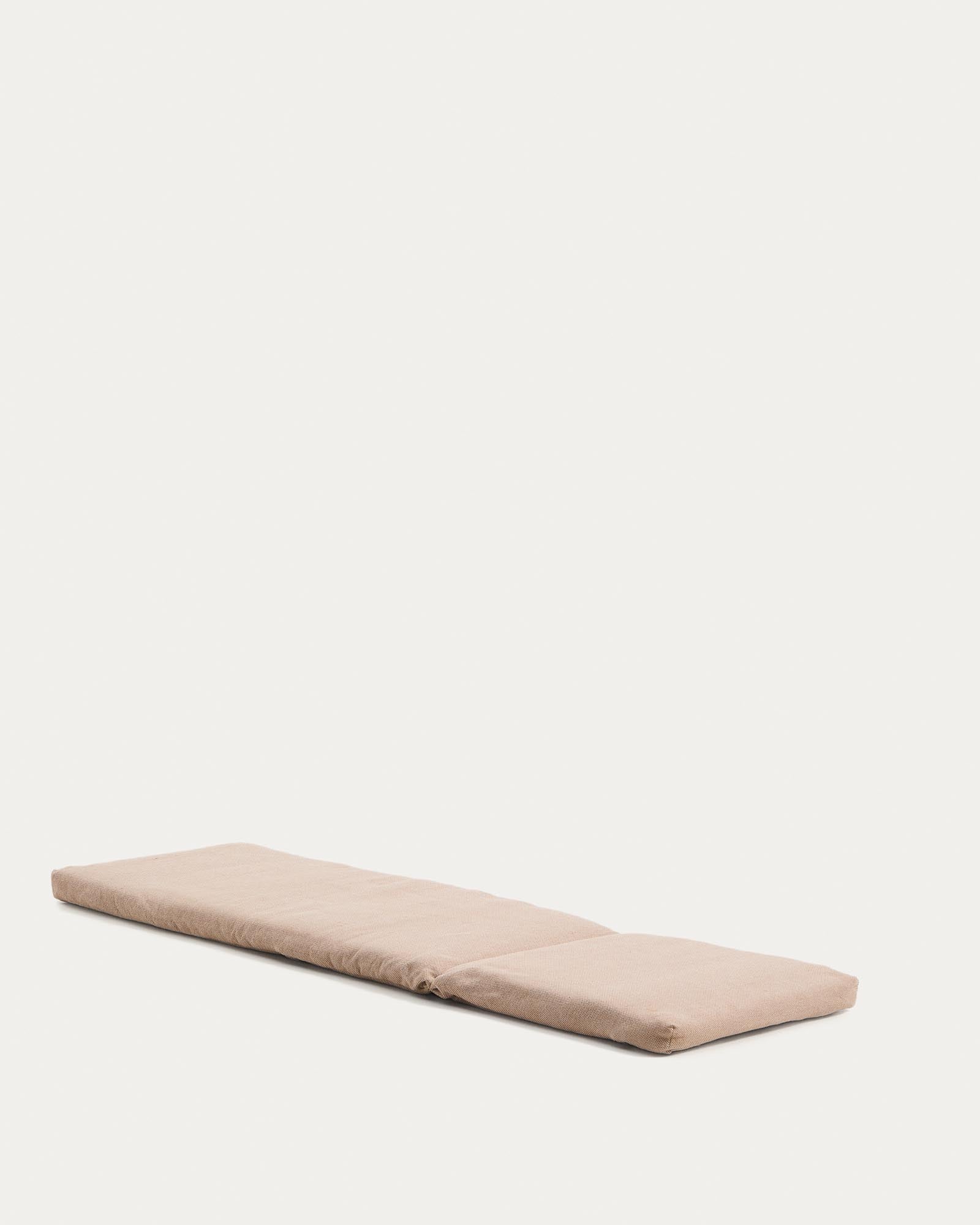 Sonnenliegekissen Maoni 100 % PET beige 50 x 175 cm in Beige präsentiert im Onlineshop von KAQTU Design AG. Gartenkissen ist von Kave Home