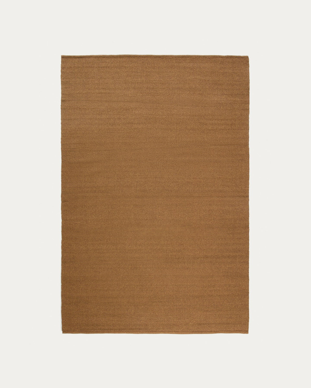 Brauner Teppich Turiane aus 100% Polypropylen mit Minigeflechtstruktur, rechteckige Form, Masse 160 x 230 cm, Outdoor-Teppich von Kave Home.