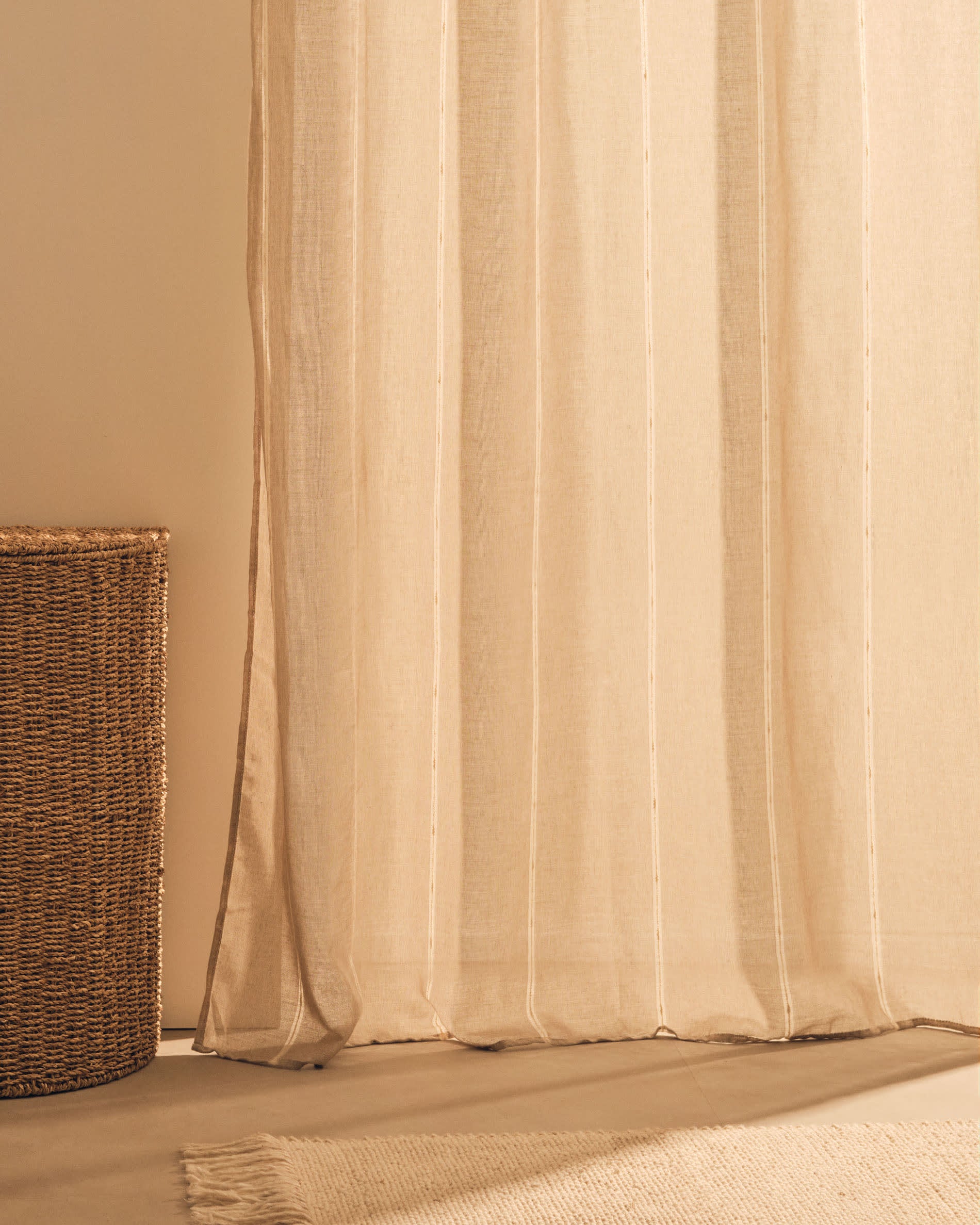 Marza curtain beige 140 x 260 cm