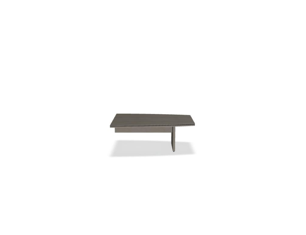 Status X08 - Chefzimmertisch in Eiche Grau präsentiert im Onlineshop von KAQTU Design AG. Konferenztisch ist von Mdd