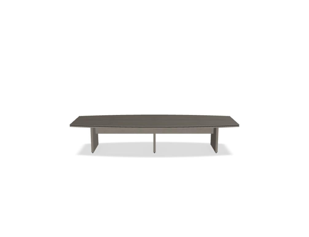 Status X09 - Chefzimmertisch in Eiche Grau präsentiert im Onlineshop von KAQTU Design AG. Konferenztisch ist von Mdd