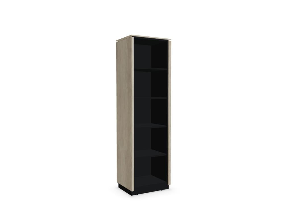 Status X59 - Regal in Eiche Grau präsentiert im Onlineshop von KAQTU Design AG. Standregal ist von Mdd