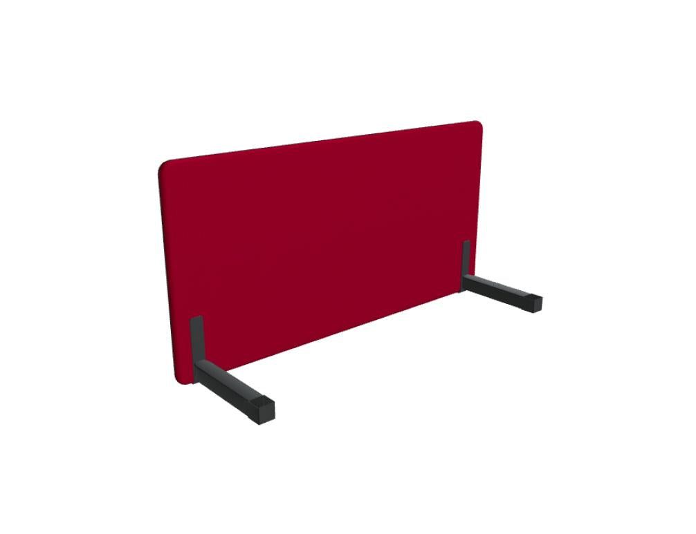 Sonic Drive ZPS836 - Akustikpaneele für Schreibtische in Gelb präsentiert im Onlineshop von KAQTU Design AG. Schreibtisch ist von Mdd