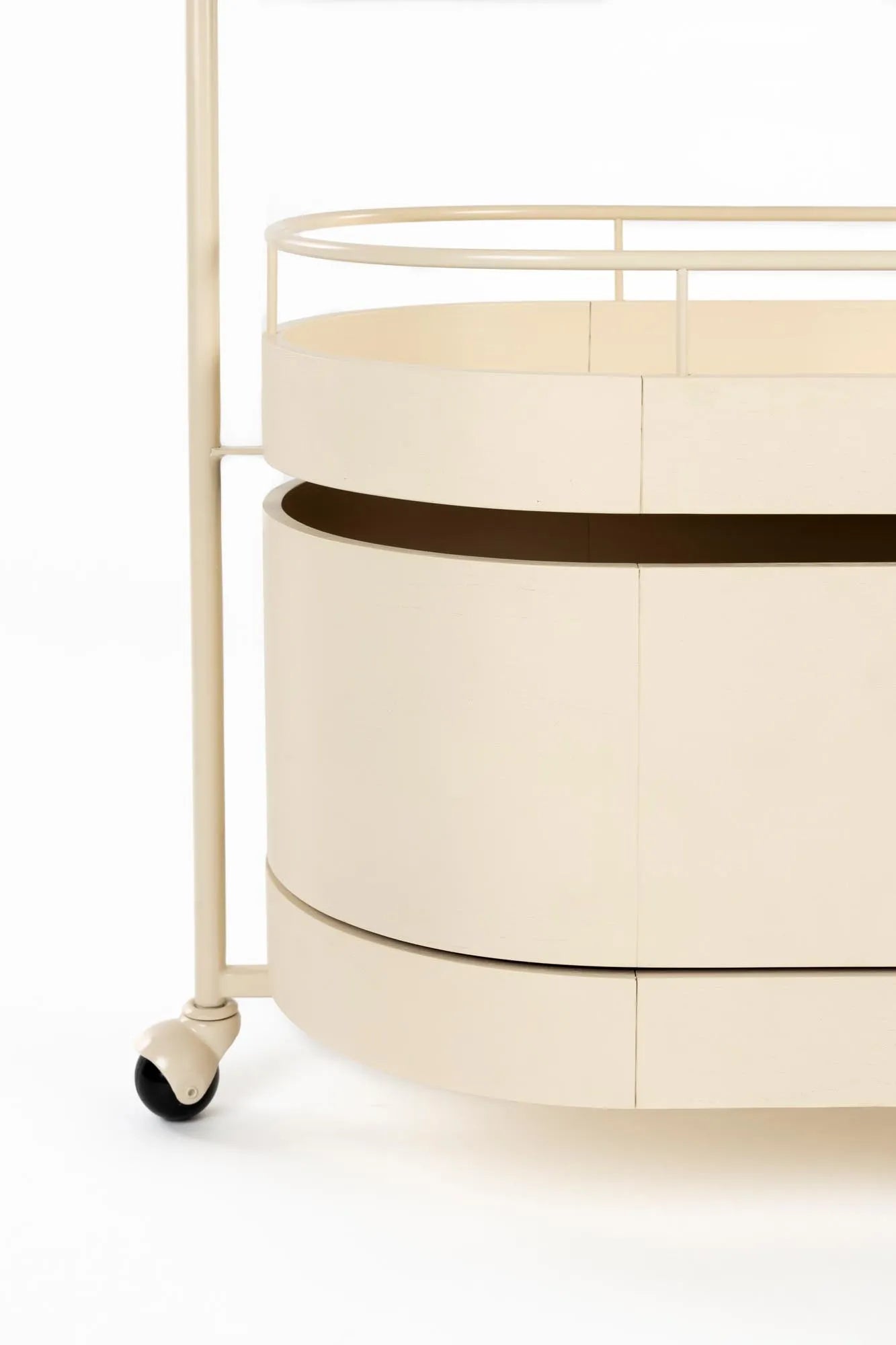 Trolley Wim in Beige präsentiert im Onlineshop von KAQTU Design AG. Servierwagen ist von Zuiver