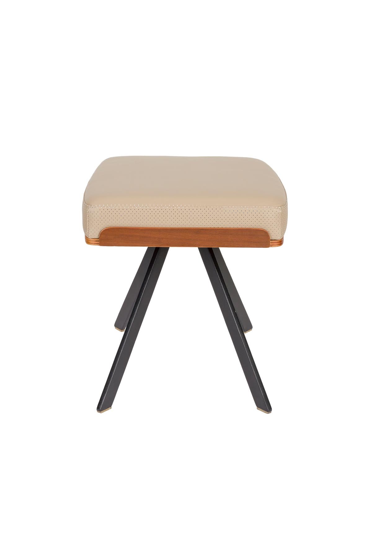 Frie Hocker in beige präsentiert im Onlineshop von KAQTU Design AG. Hocker ist von Zuiver