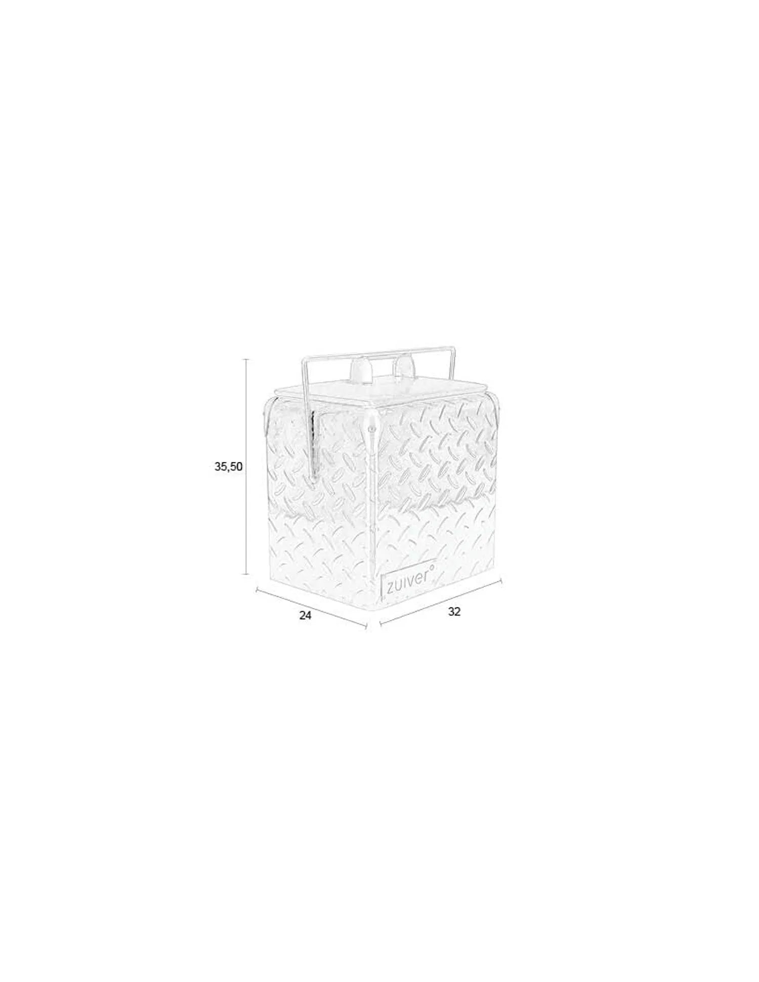 Der Cooler Be Heavy von Zuiver: robustes Design, ideal für Getränke, stilvoll und funktional für jeden Anlass.