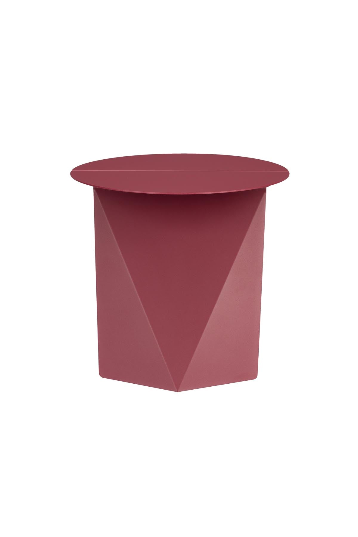 Beistelltisch Foldy in Rot präsentiert im Onlineshop von KAQTU Design AG. Beistelltisch ist von Zuiver