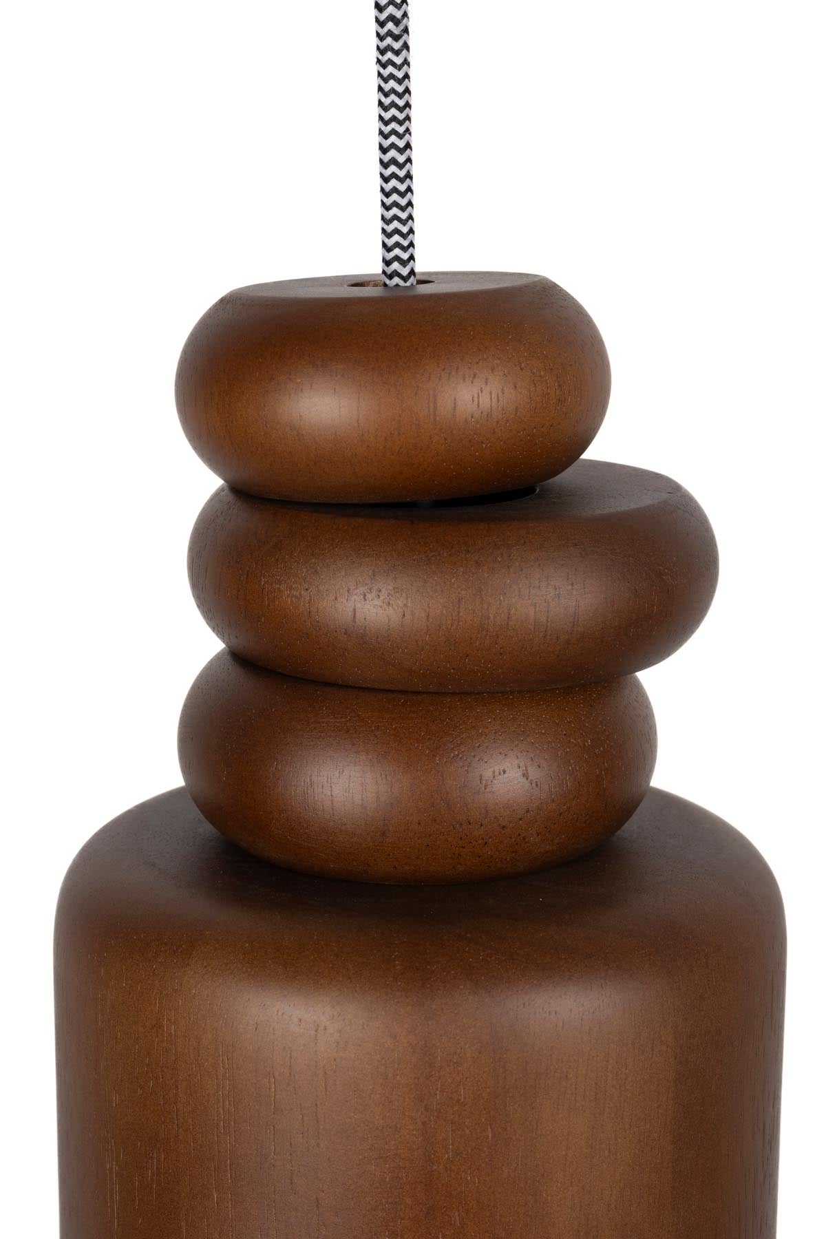 Pendellampe Dicky in Braun präsentiert im Onlineshop von KAQTU Design AG. Pendelleuchte ist von Zuiver