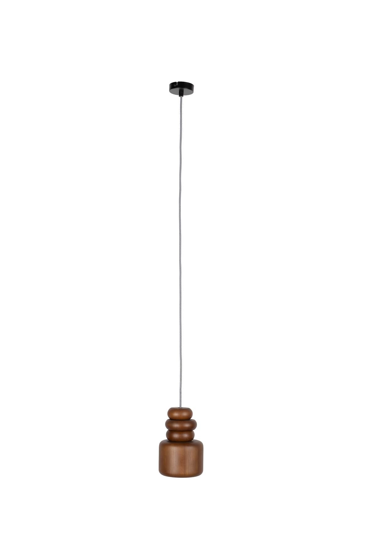 Pendellampe Dicky in Braun präsentiert im Onlineshop von KAQTU Design AG. Pendelleuchte ist von Zuiver