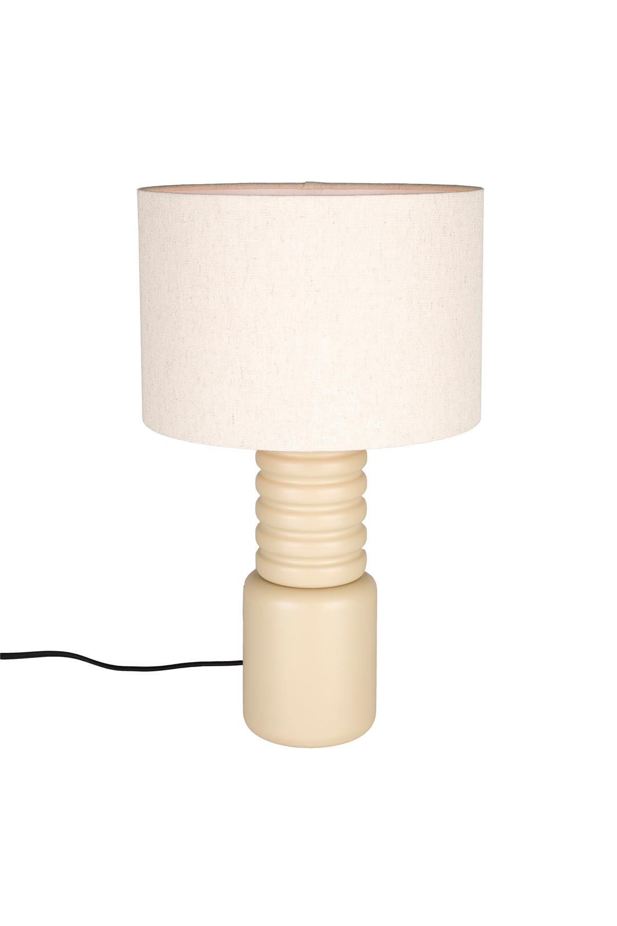 Tischlampe Six in beige präsentiert im Onlineshop von KAQTU Design AG. Tischleuchte ist von Zuiver