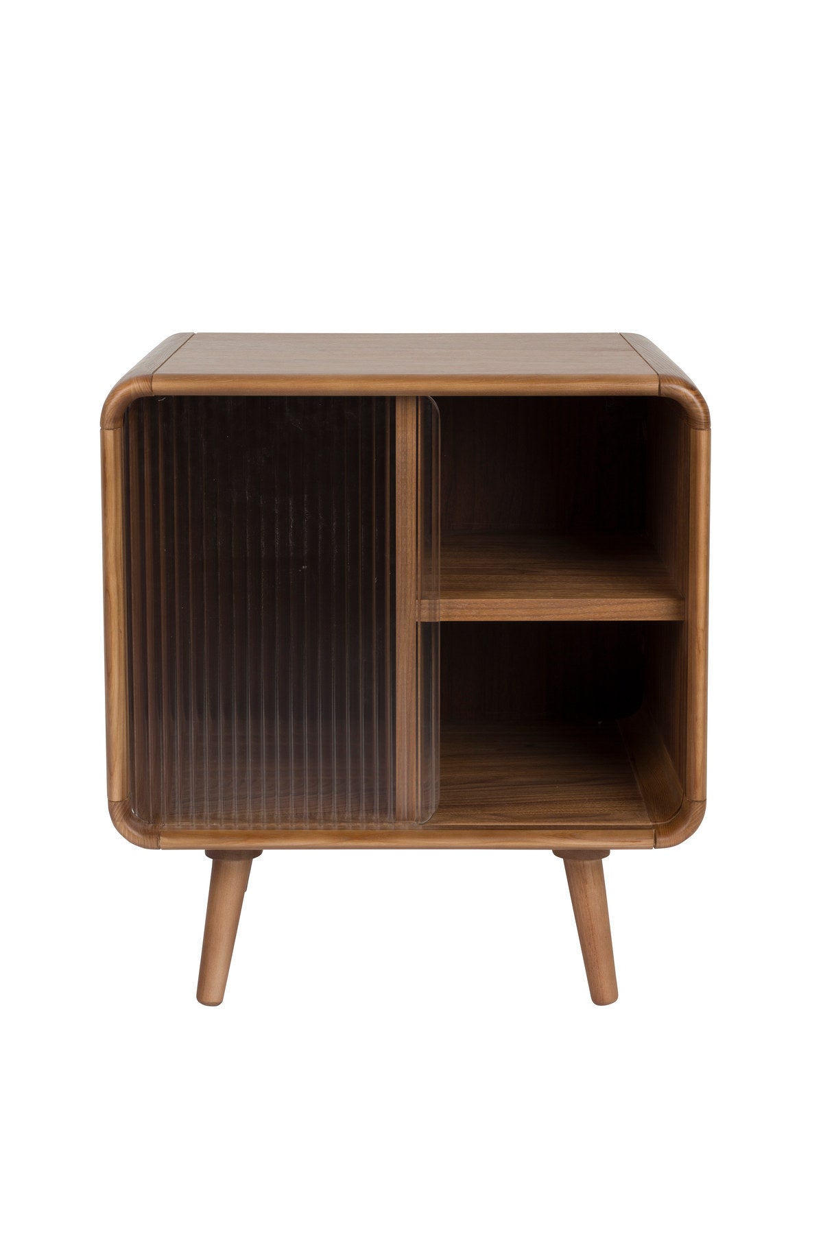 Beistelltisch / Nachttisch Rise in Braun präsentiert im Onlineshop von KAQTU Design AG. Beistelltisch ist von Zuiver