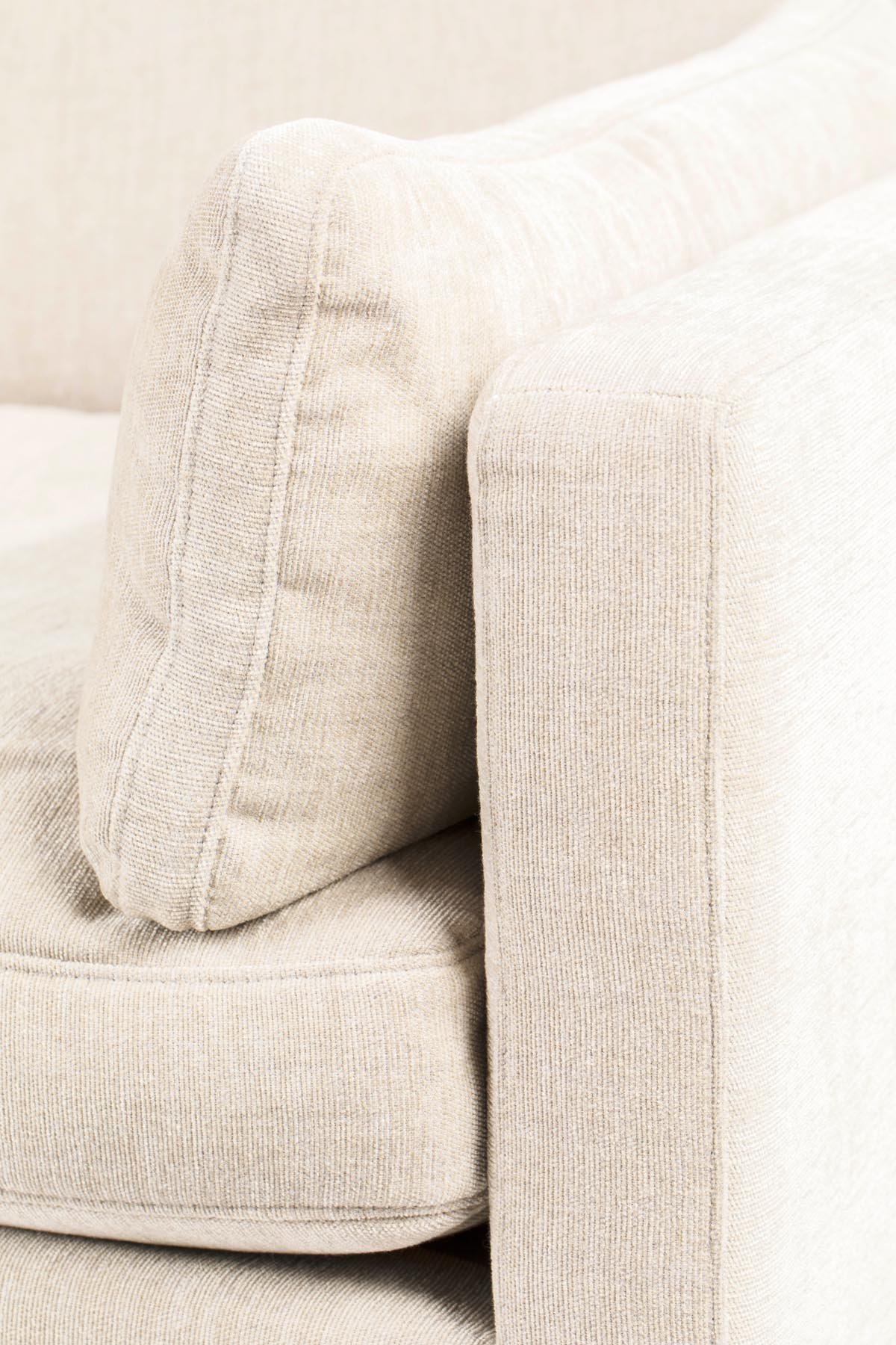 Summer Sofa 3-Sitzer in Creme präsentiert im Onlineshop von KAQTU Design AG. 3er Sofa ist von Zuiver