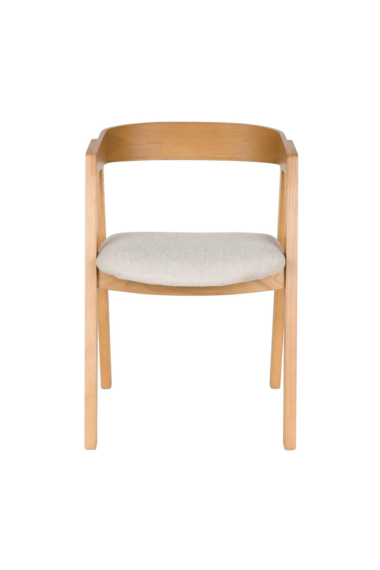 Stuhl Mads in Natur präsentiert im Onlineshop von KAQTU Design AG. Stuhl ist von Zuiver