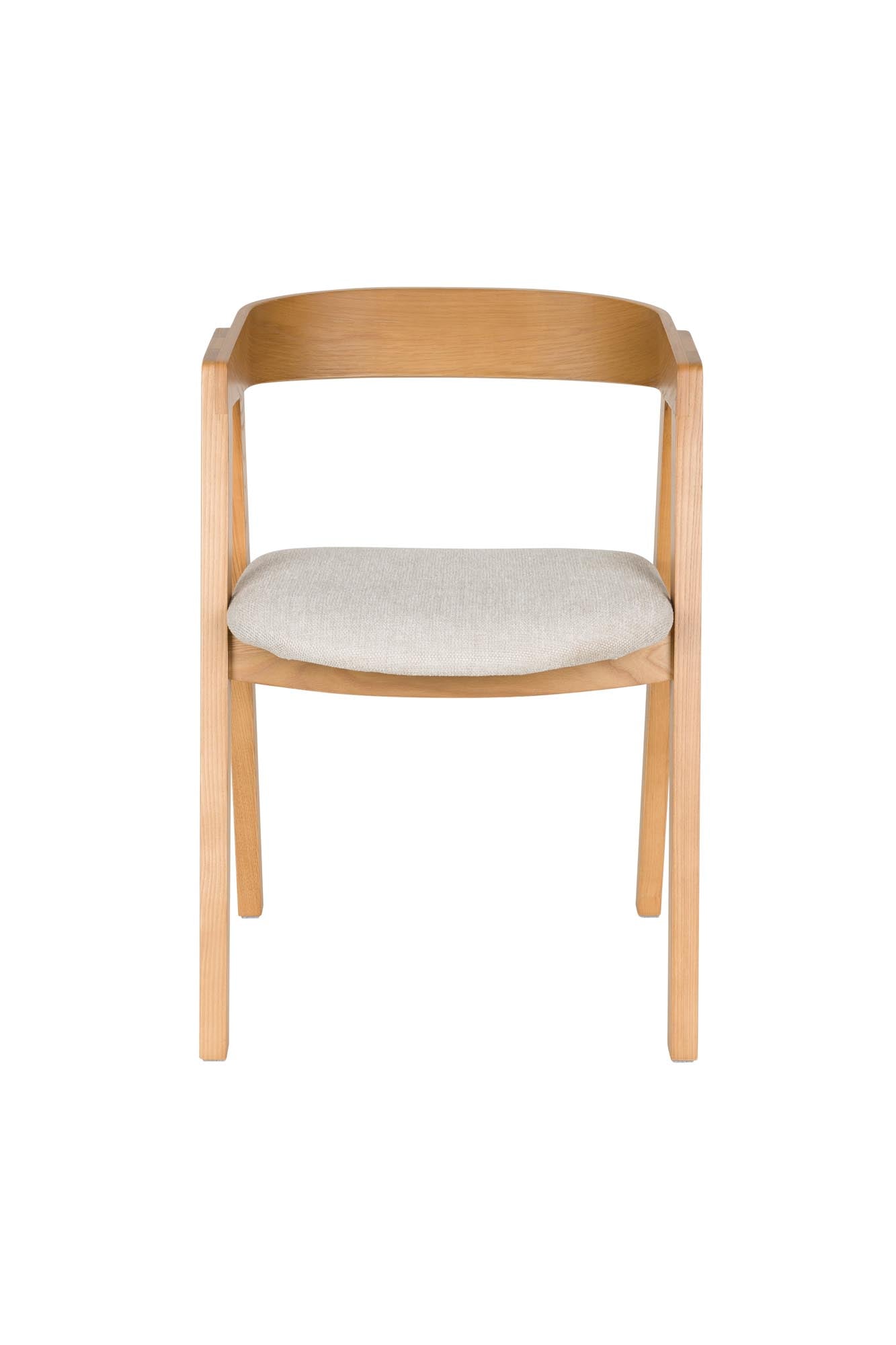Stuhl Mads in Natur präsentiert im Onlineshop von KAQTU Design AG. Stuhl ist von Zuiver