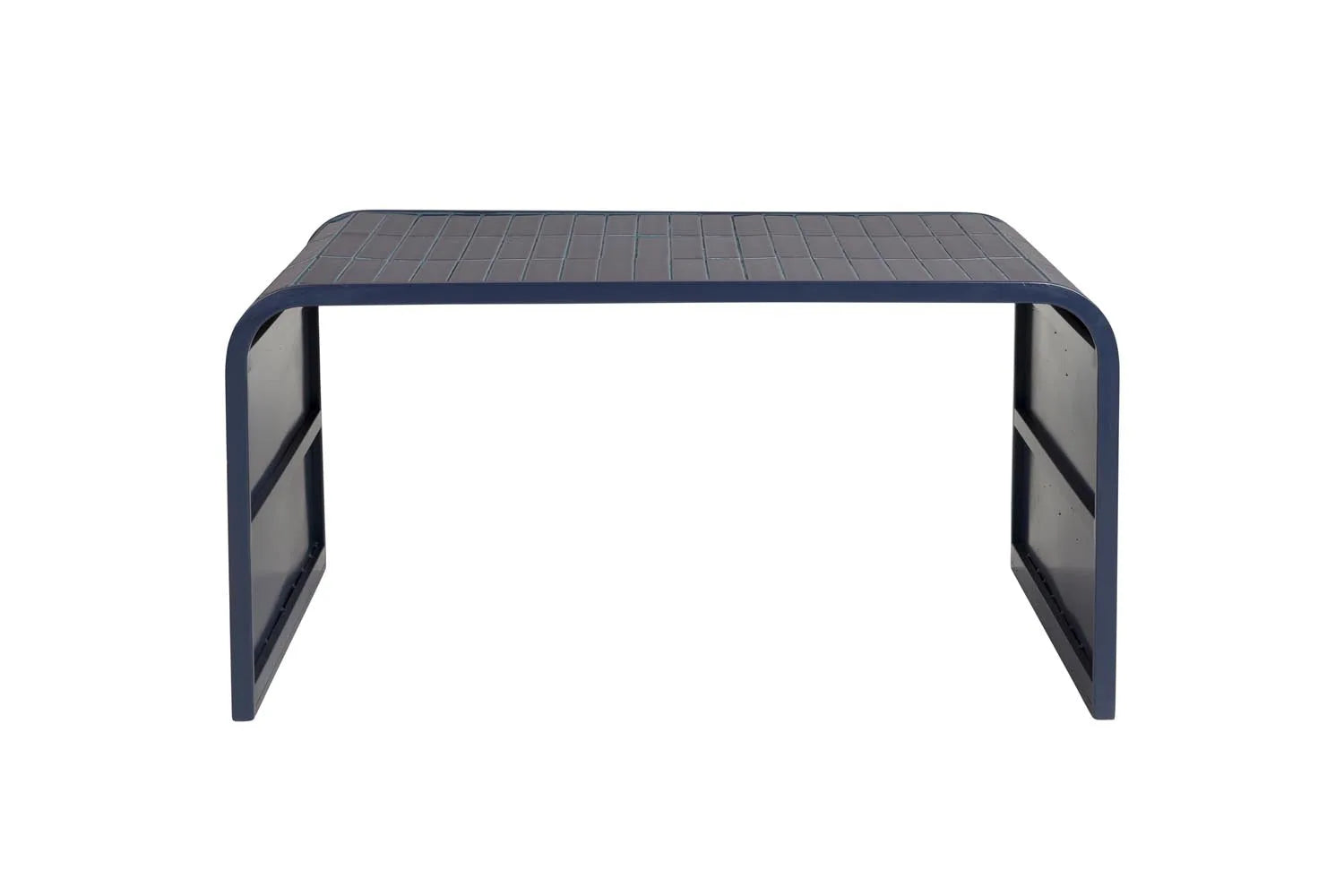 Sofatisch Tiles in Blau präsentiert im Onlineshop von KAQTU Design AG. Beistelltisch ist von Zuiver