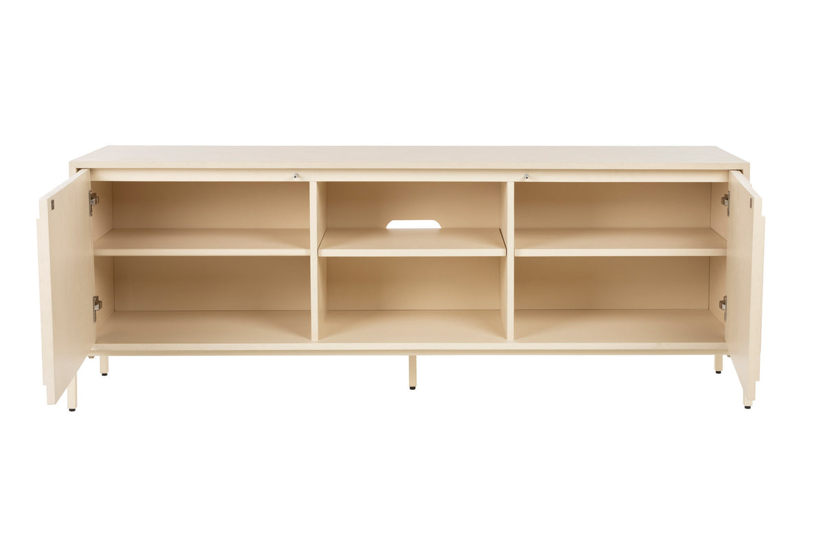 Sideboard Faces in beige präsentiert im Onlineshop von KAQTU Design AG. Sideboard ist von Zuiver