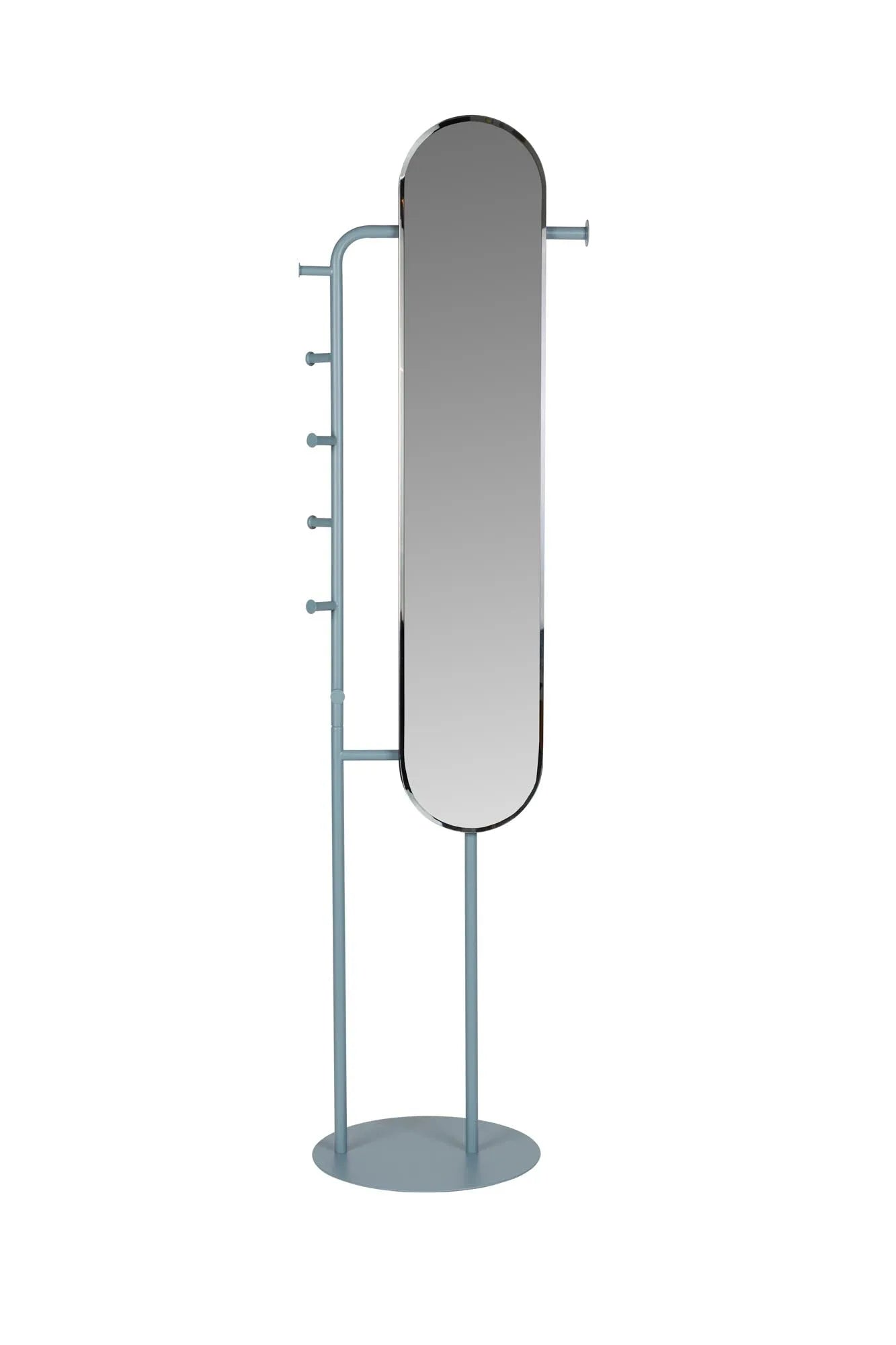 Standspiegel Vero Blue in blau präsentiert im Onlineshop von KAQTU Design AG. Spiegel ist von Zuiver