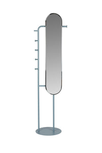 Miroir sur pied Vero Bleu