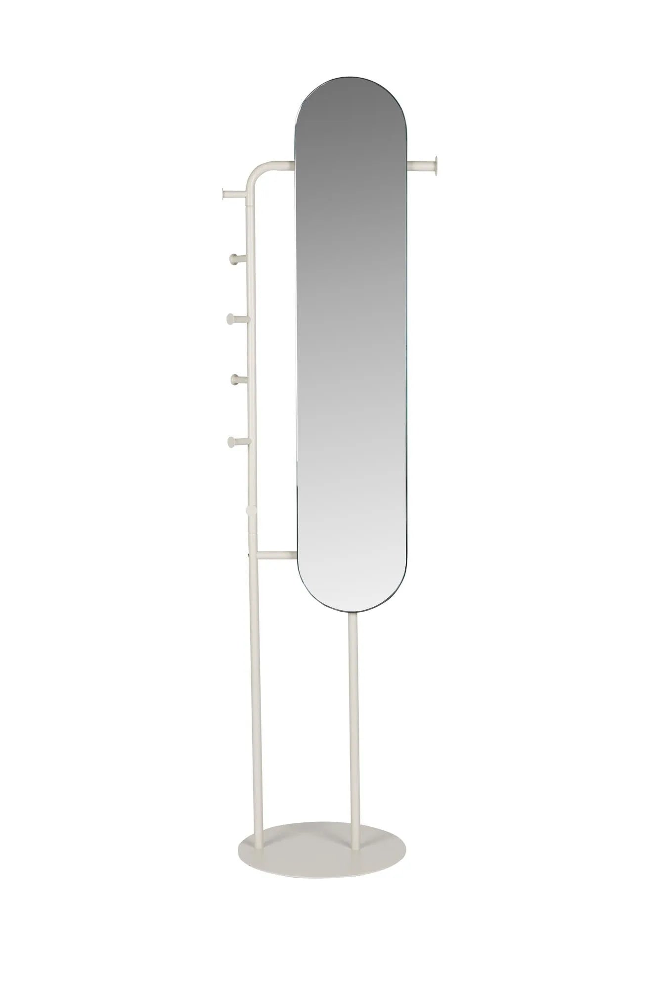 Standspiegel Vero Beige in Beige präsentiert im Onlineshop von KAQTU Design AG. Spiegel ist von Zuiver