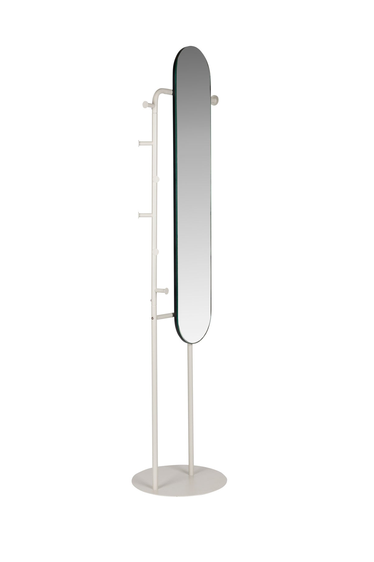 Standspiegel Vero Beige in beige präsentiert im Onlineshop von KAQTU Design AG. Tischspiegel ist von Zuiver