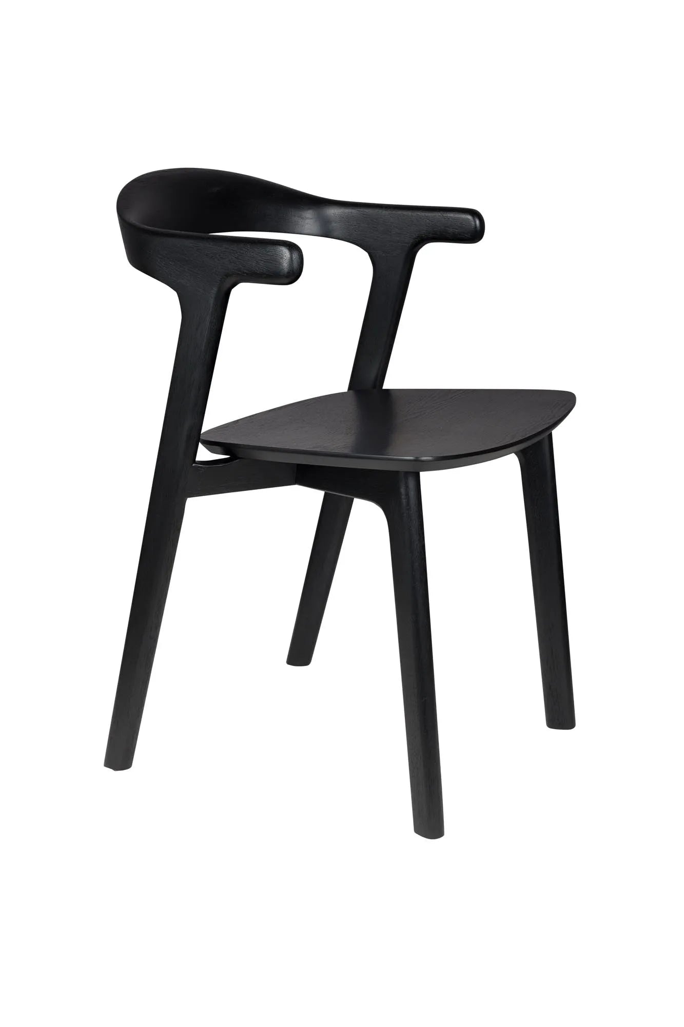 Stuhl Northwood in Schwarz präsentiert im Onlineshop von KAQTU Design AG. Stuhl ist von Zuiver