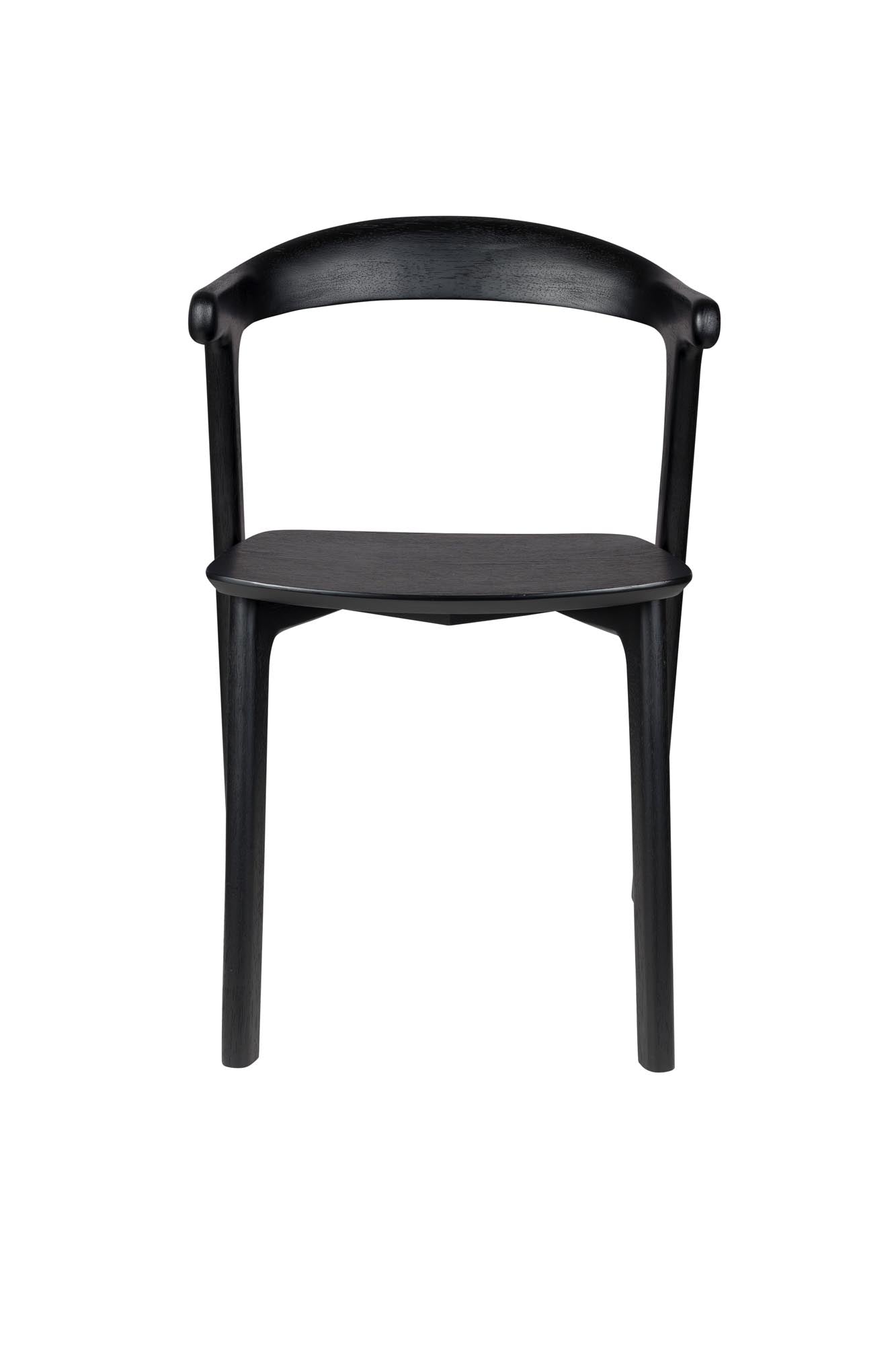 Stuhl Northwood in Schwarz präsentiert im Onlineshop von KAQTU Design AG. Stuhl ist von Zuiver