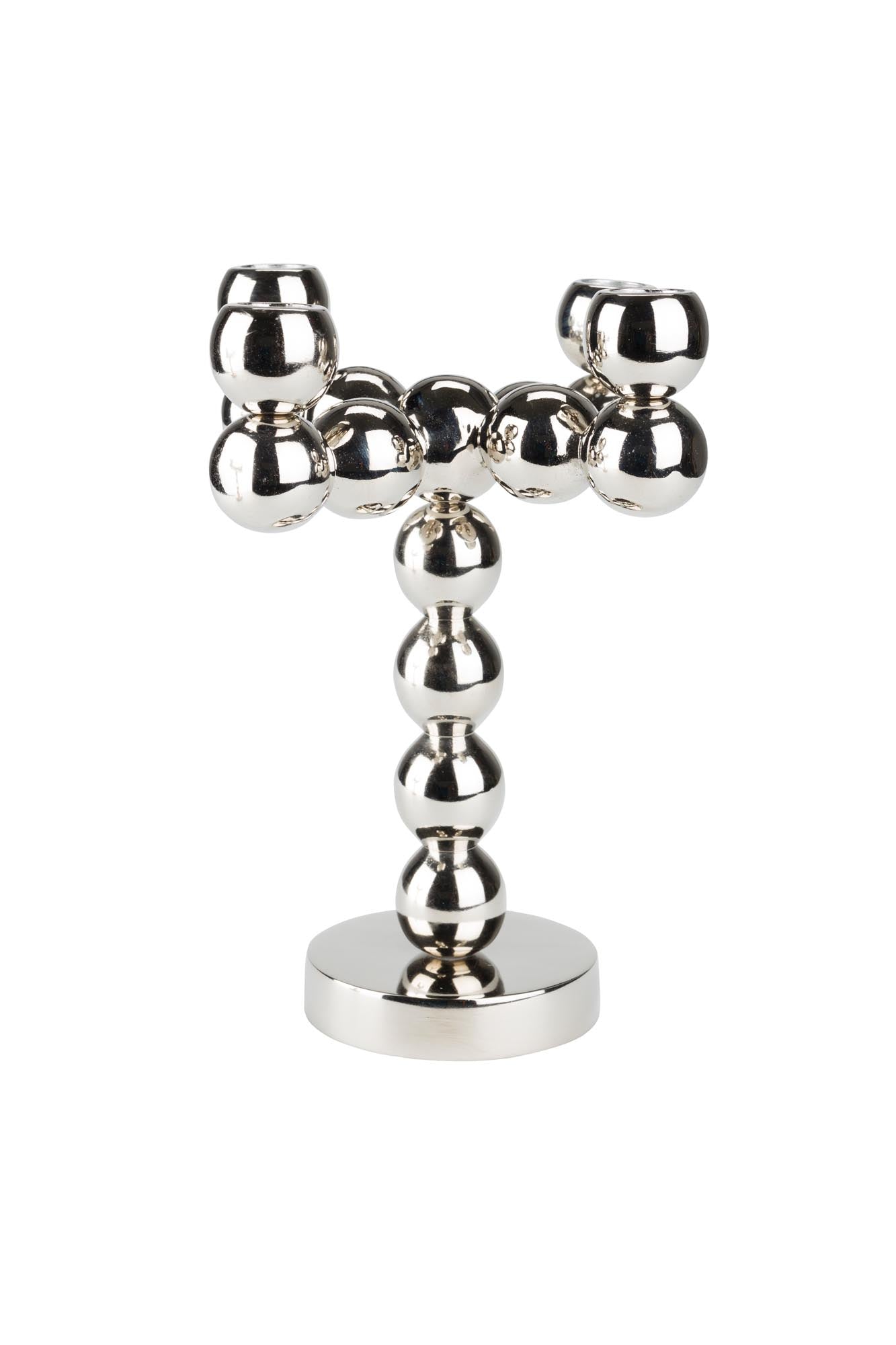 Entdecken Sie den eleganten Kerzenständer Bubbles Four Shiny Silver von Zuiver – ein stilvolles Highlight für Ihr Zuhause, ideal für jede Gelegenheit.