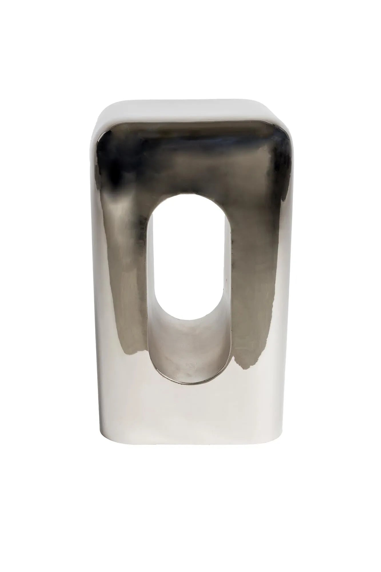 Hocker Creek in Chrome präsentiert im Onlineshop von KAQTU Design AG. Hocker ist von Zuiver